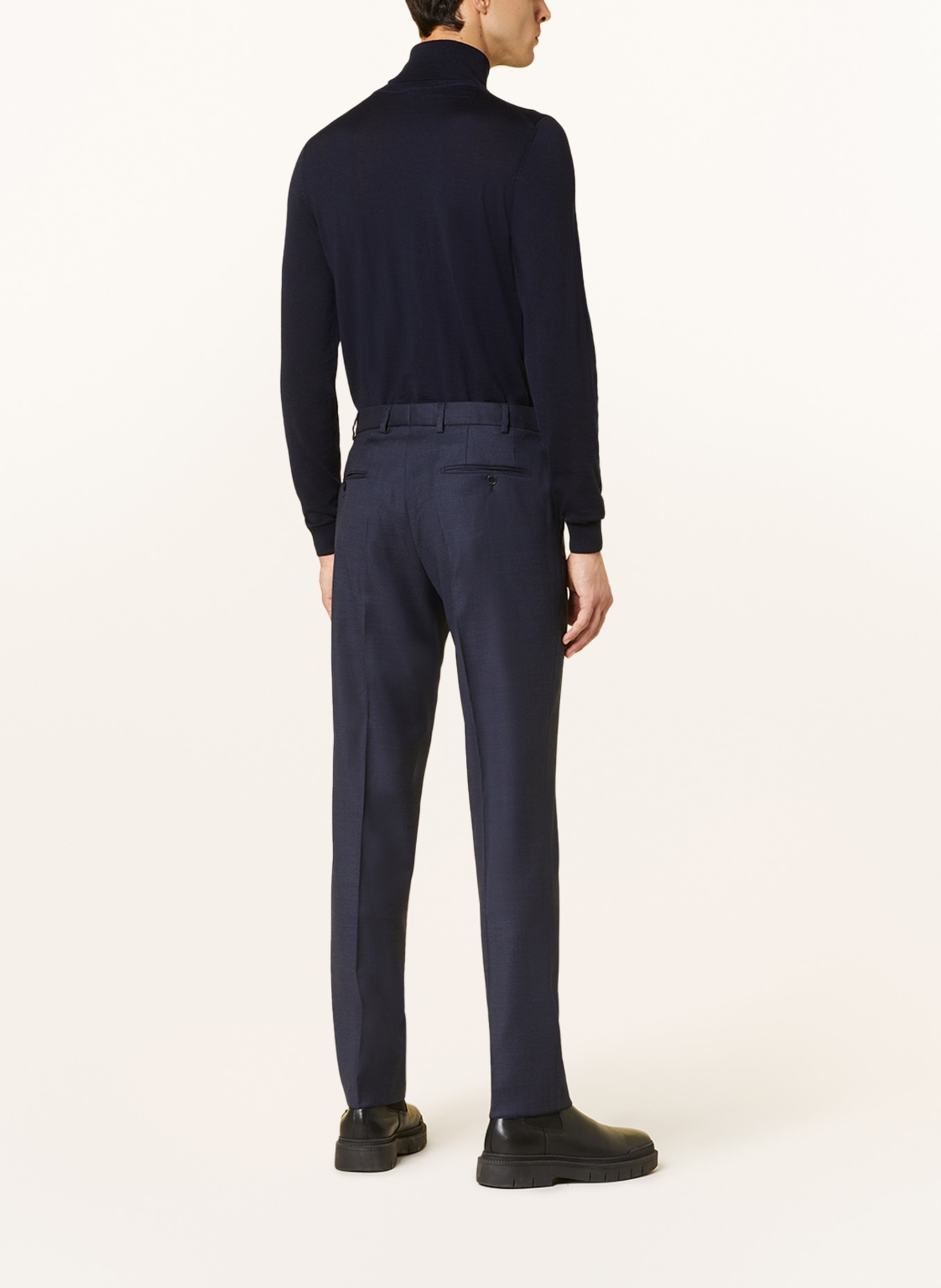 DIGEL Spodnie garniturowe PER modern fit, Kolor: 22 BLAU (Obrazek 4)