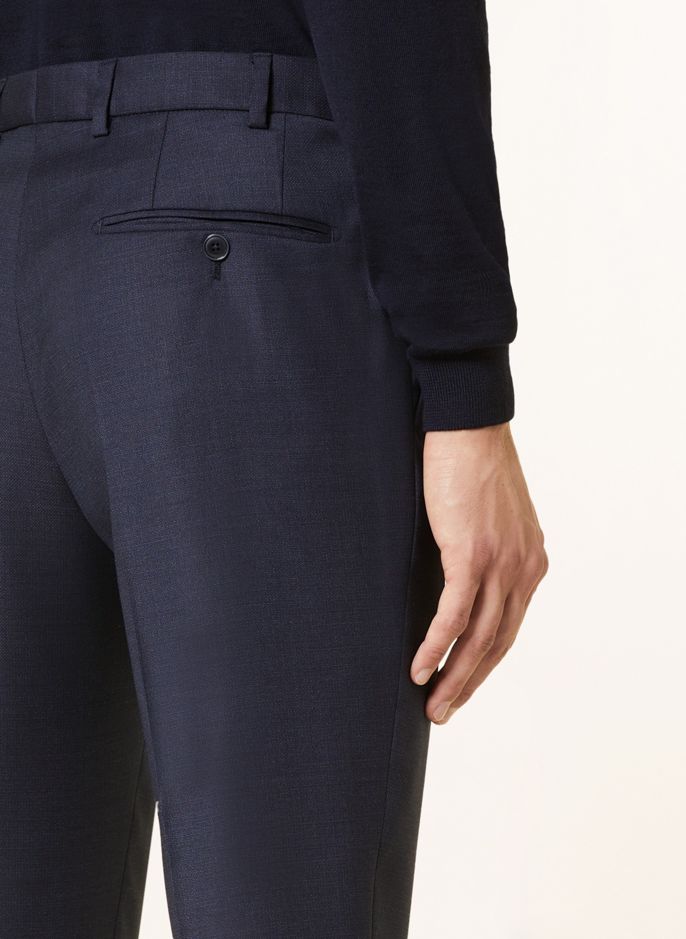 DIGEL Spodnie garniturowe PER modern fit, Kolor: 22 BLAU (Obrazek 6)