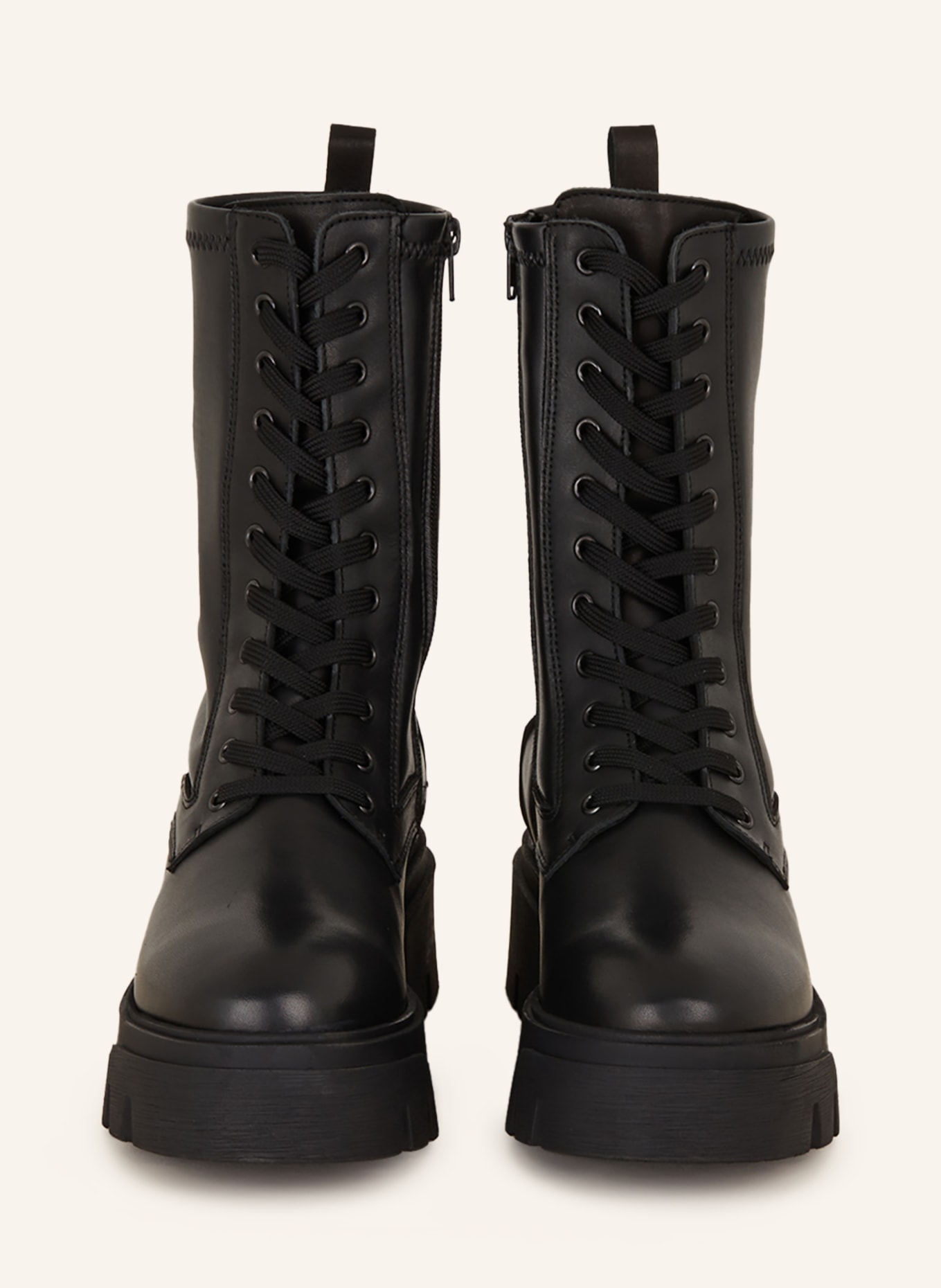MRS & HUGS Lace-up boots, Color: BLACK (Image 3)