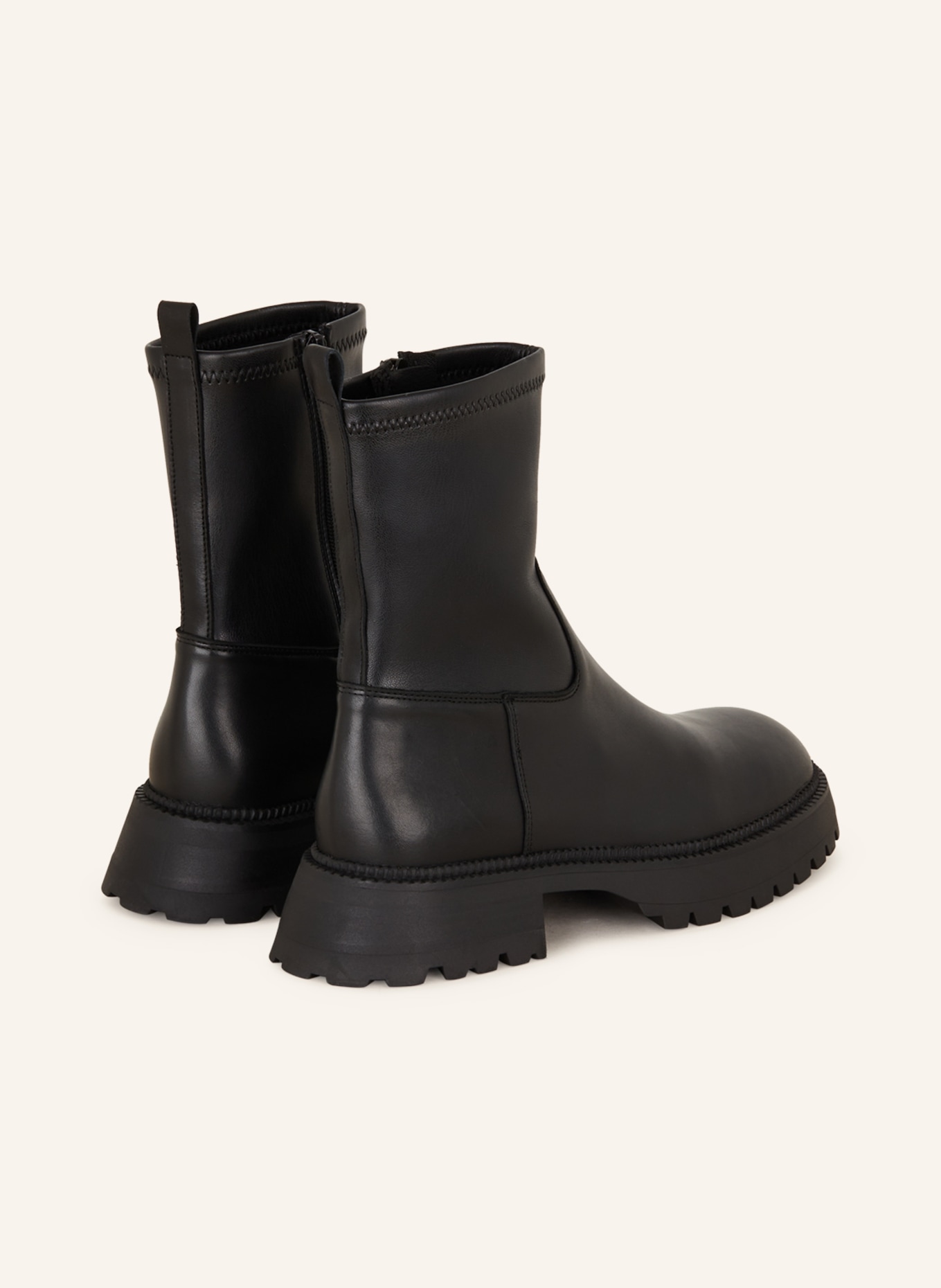 MRS & HUGS Boots, Color: BLACK (Image 2)
