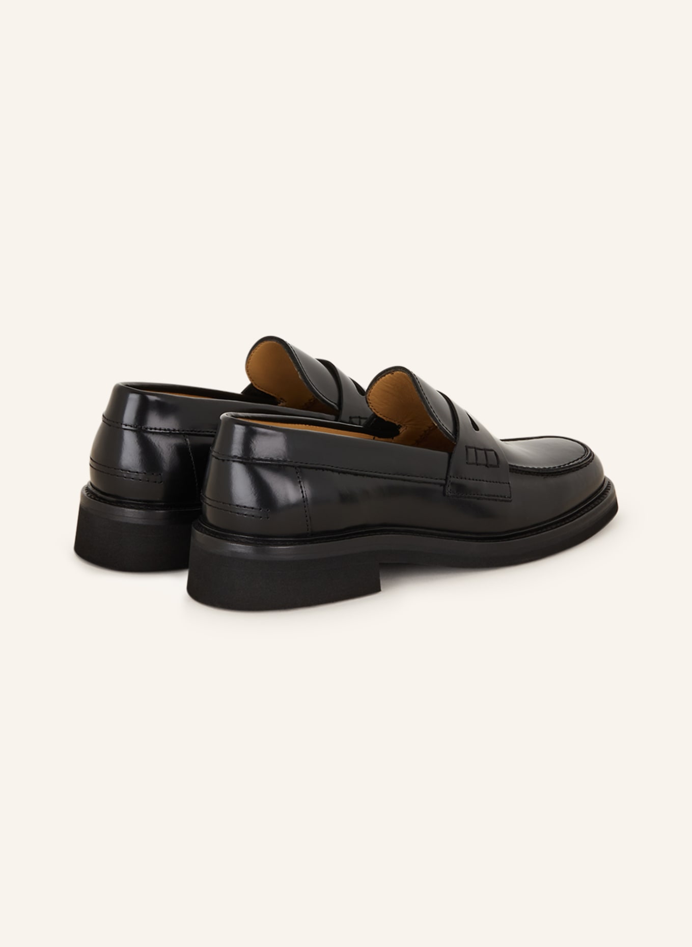 MRS & HUGS Penny-Loafer: SCHWARZ