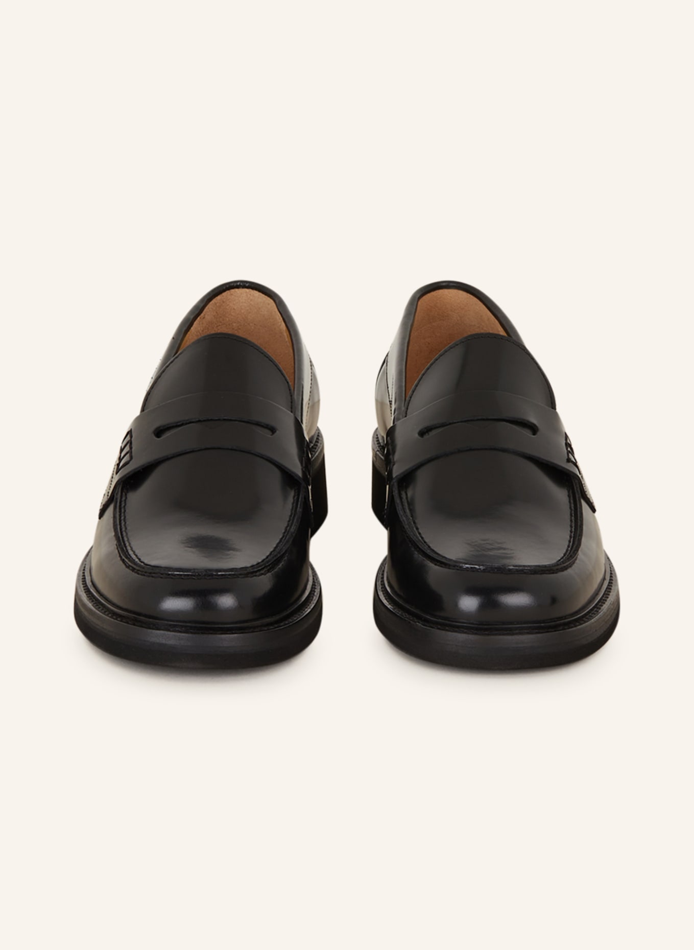 MRS & HUGS Penny-Loafer: SCHWARZ