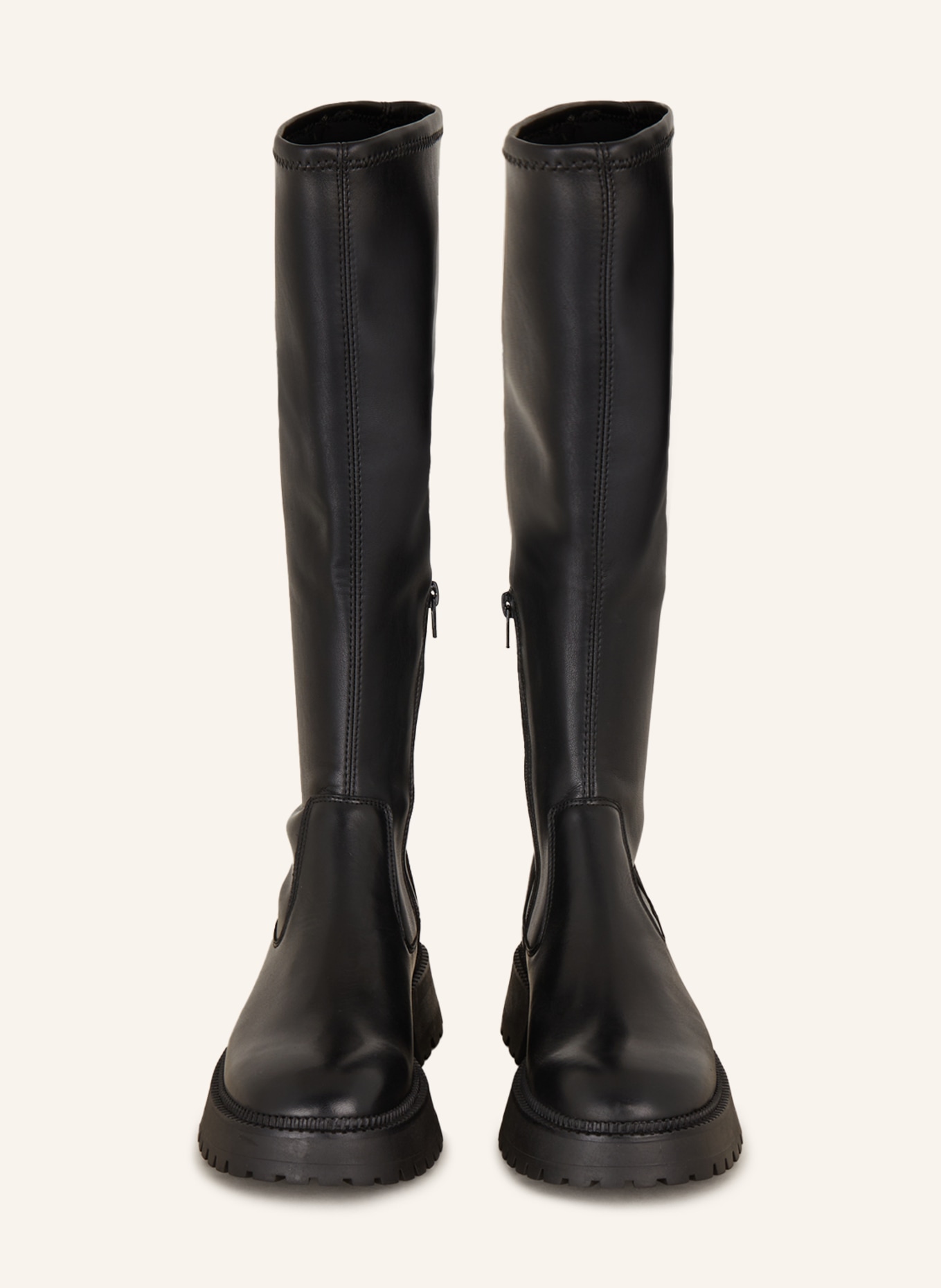MRS & HUGS Platform boots, Color: BLACK (Image 3)