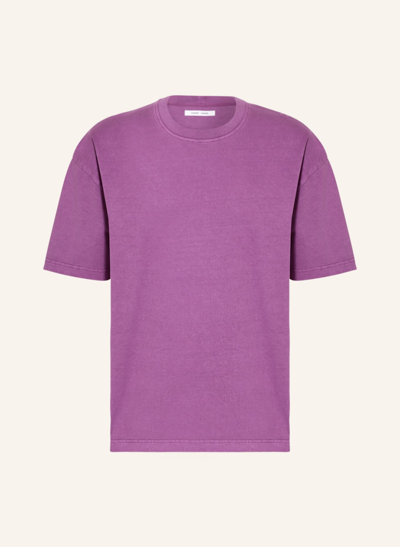 SAMSØE  SAMSØE T-shirt PIGMENT, Kolor: LILA (Obrazek 1)