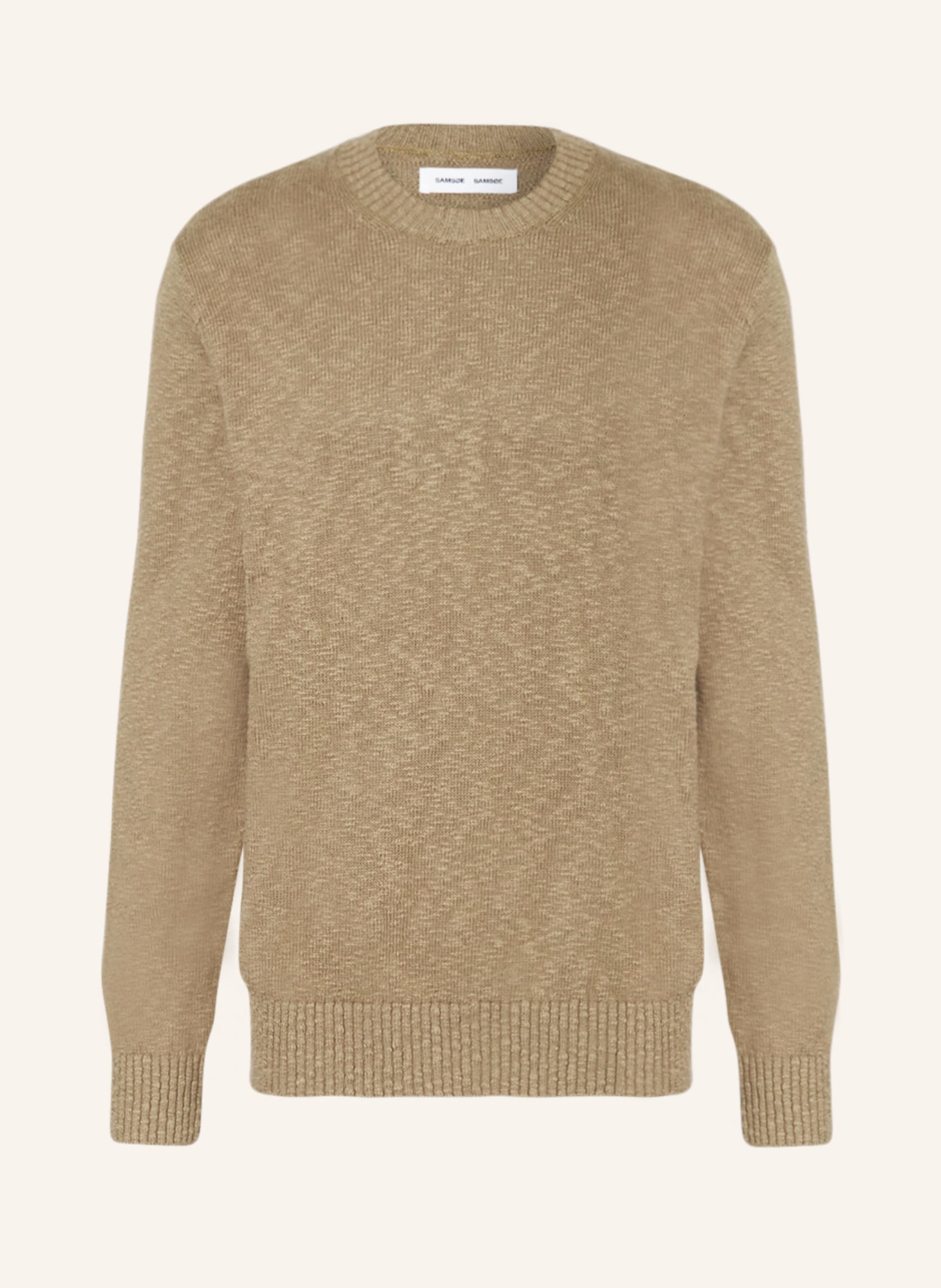 SAMSØE  SAMSØE Sweater RAY, Color: LIGHT BROWN (Image 1)