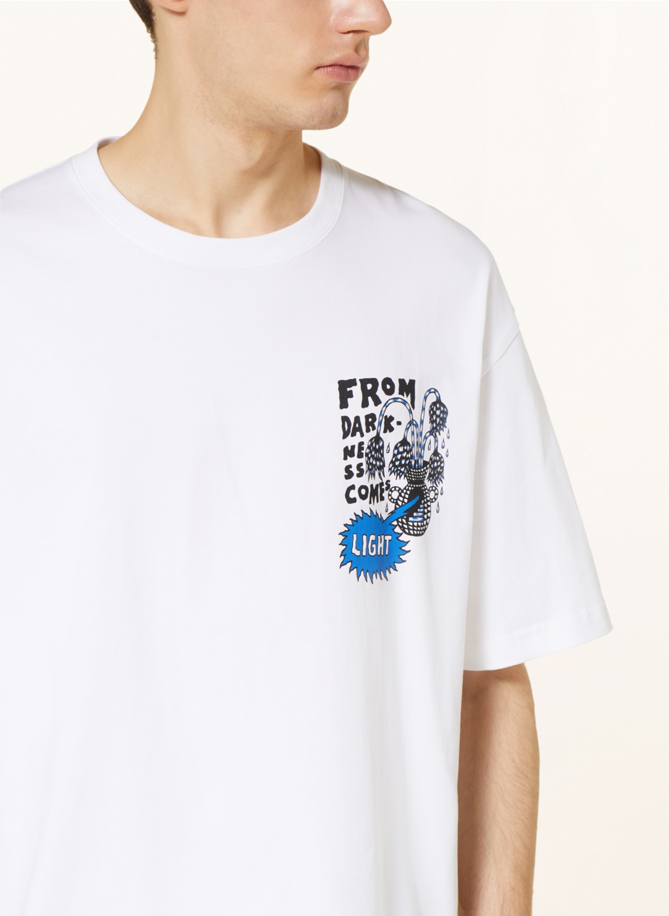 SAMSØE  SAMSØE T-Shirt HANDSFORFEET, Farbe: WEISS (Bild 4)