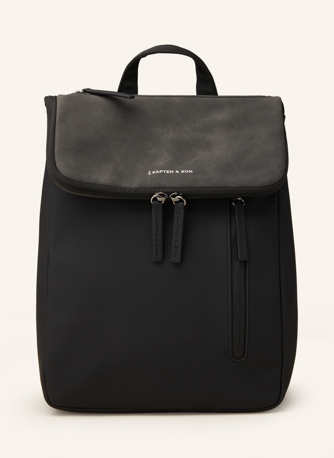 KAPTEN & SON Backpack VALLEN 6 l, Color: BLACK (Image 1)