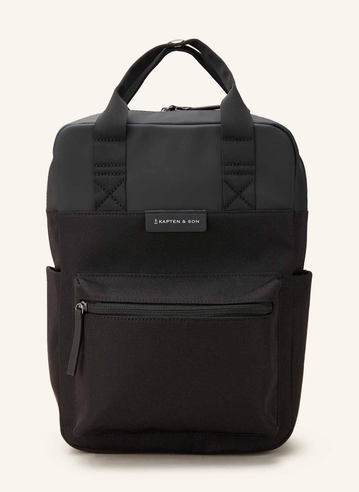 KAPTEN & SON Backpack BERGEN SMALL 9 l, Color: BLACK (Image 1)