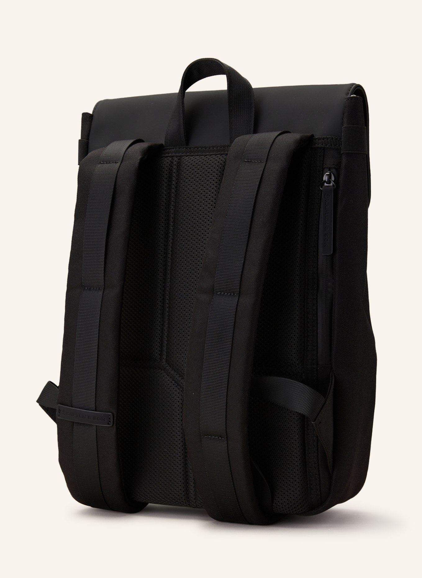 KAPTEN & SON Backpack FYN 14 l with laptop compartment, Color: BLACK (Image 2)