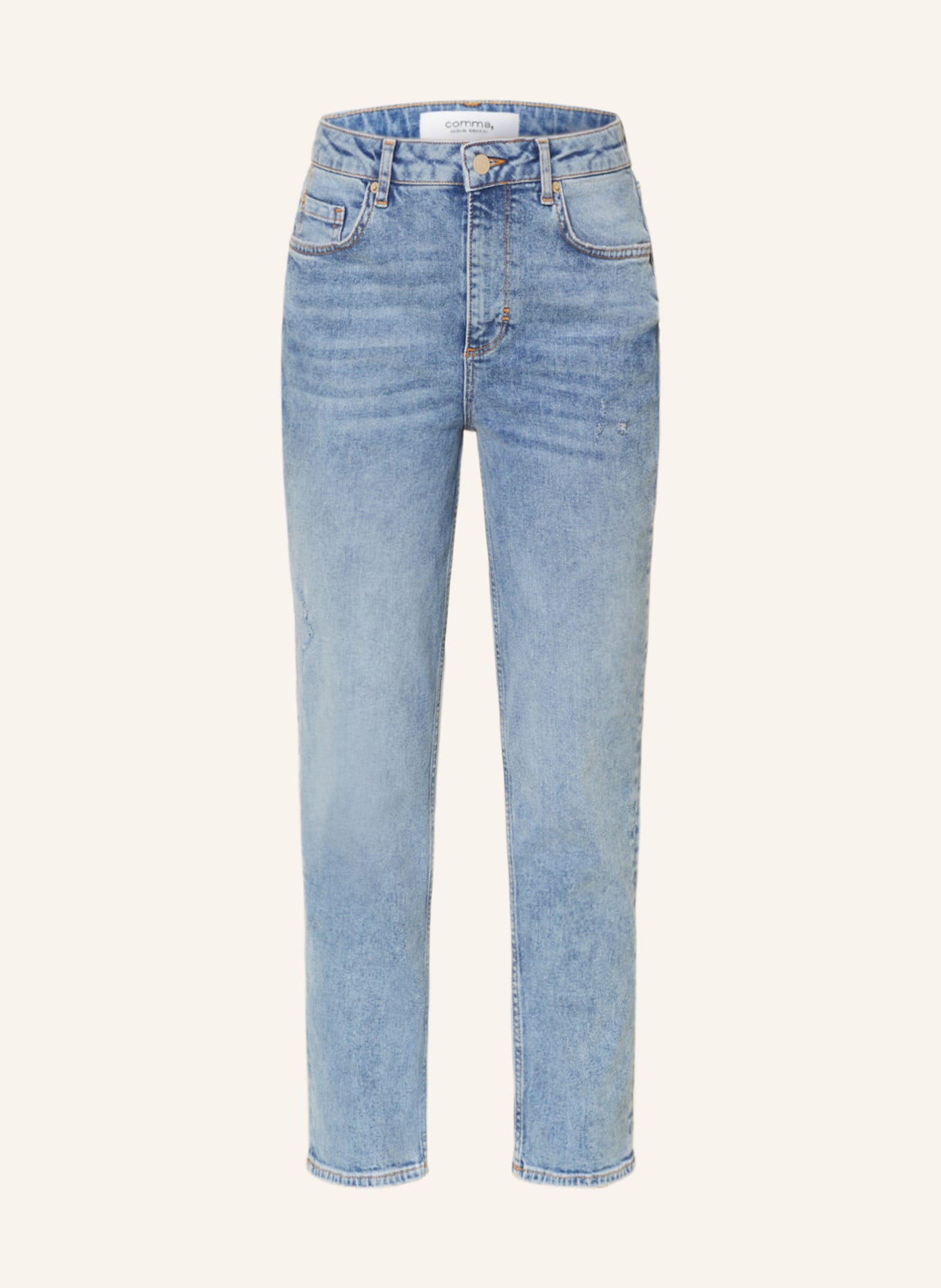 comma casual identity Mom jeans, Color: 54Z4 BLUE (Image 1)