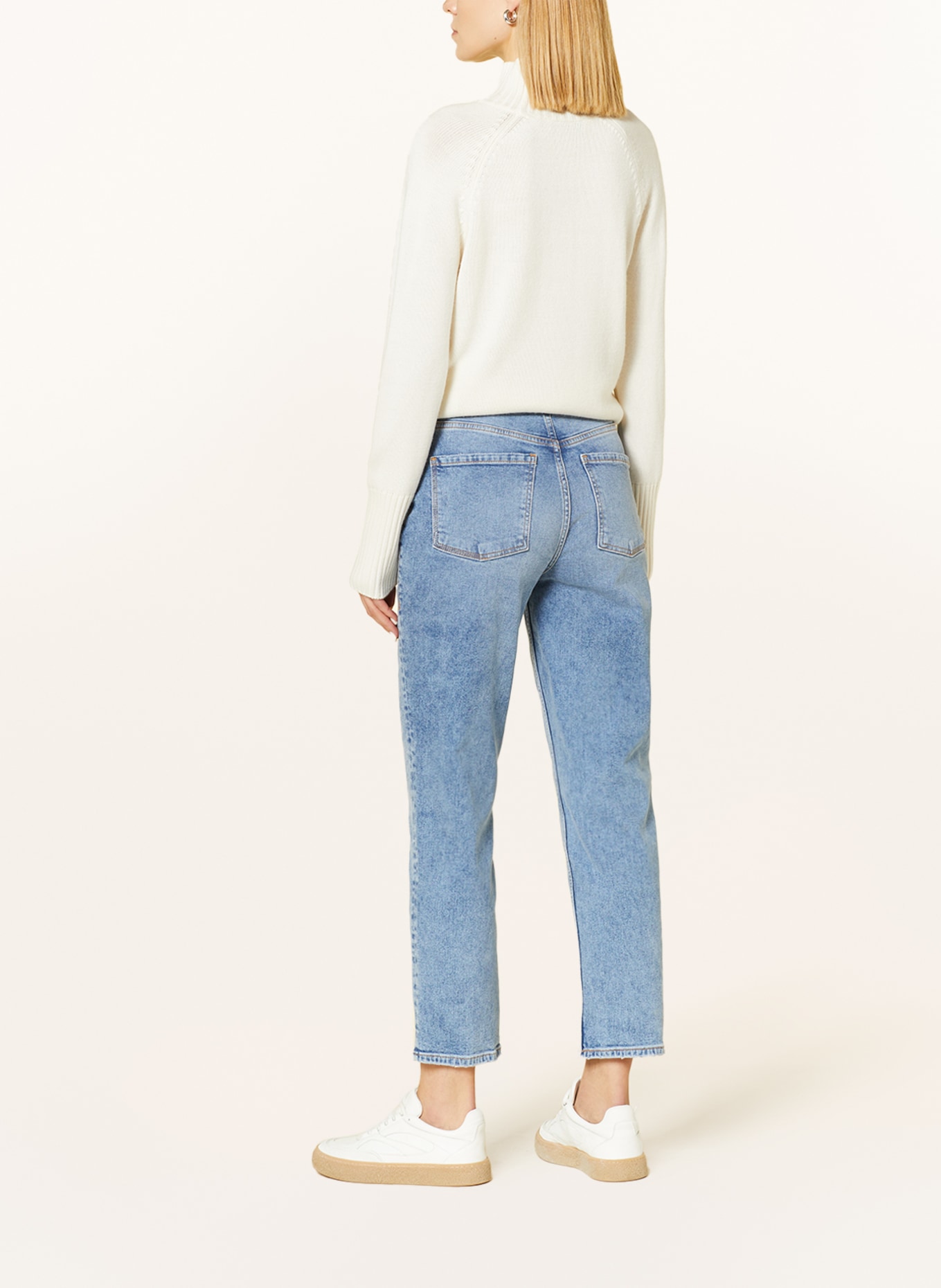 comma casual identity Mom jeans, Color: 54Z4 BLUE (Image 3)