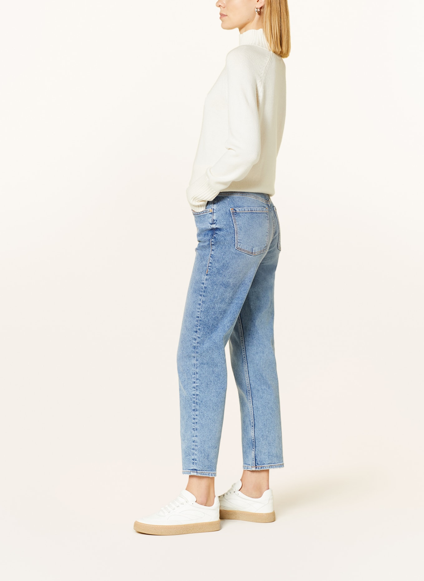 comma casual identity Mom jeans, Color: 54Z4 BLUE (Image 4)
