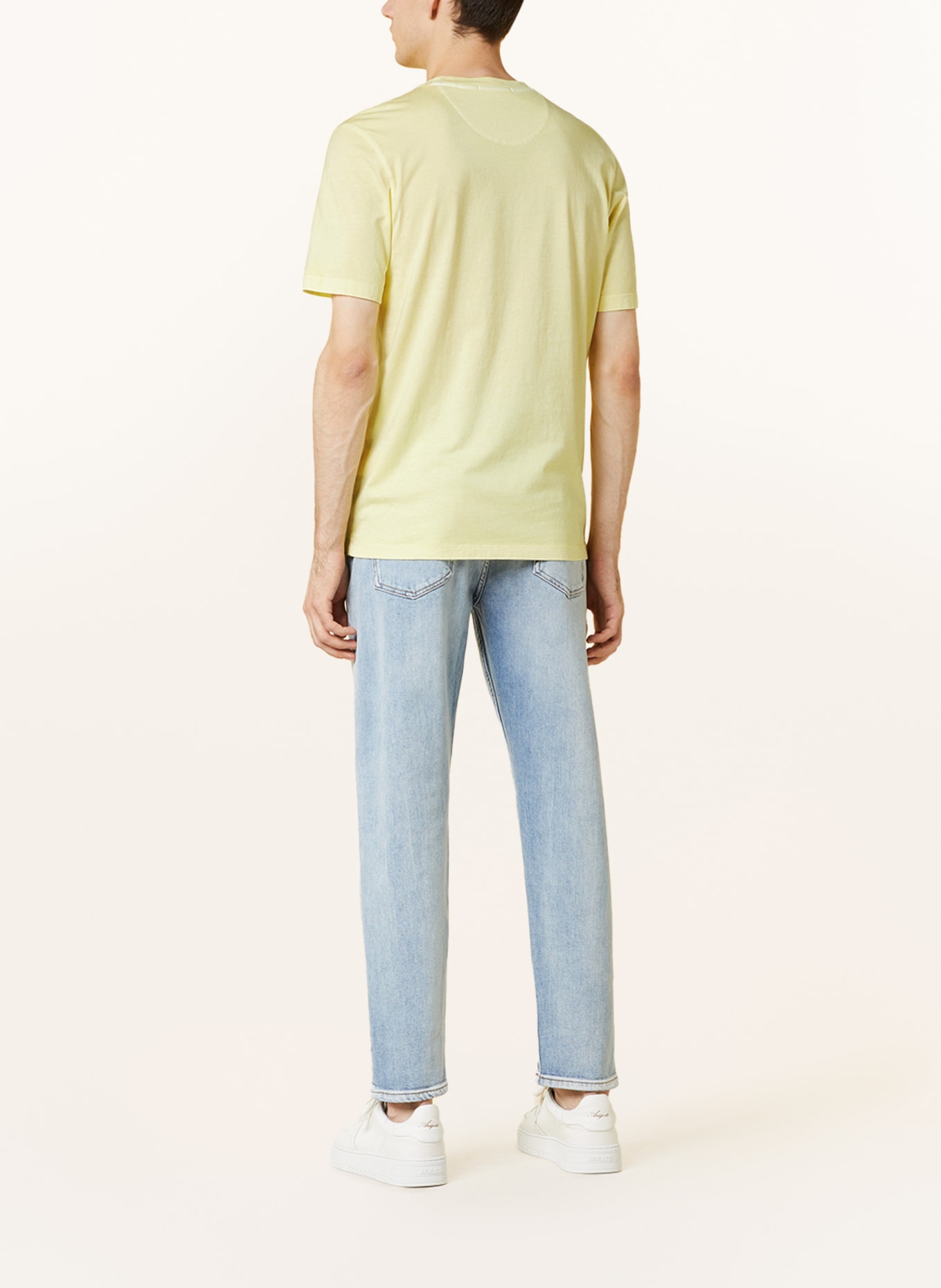 SCOTCH & SODA T-shirt, Color: YELLOW (Image 3)