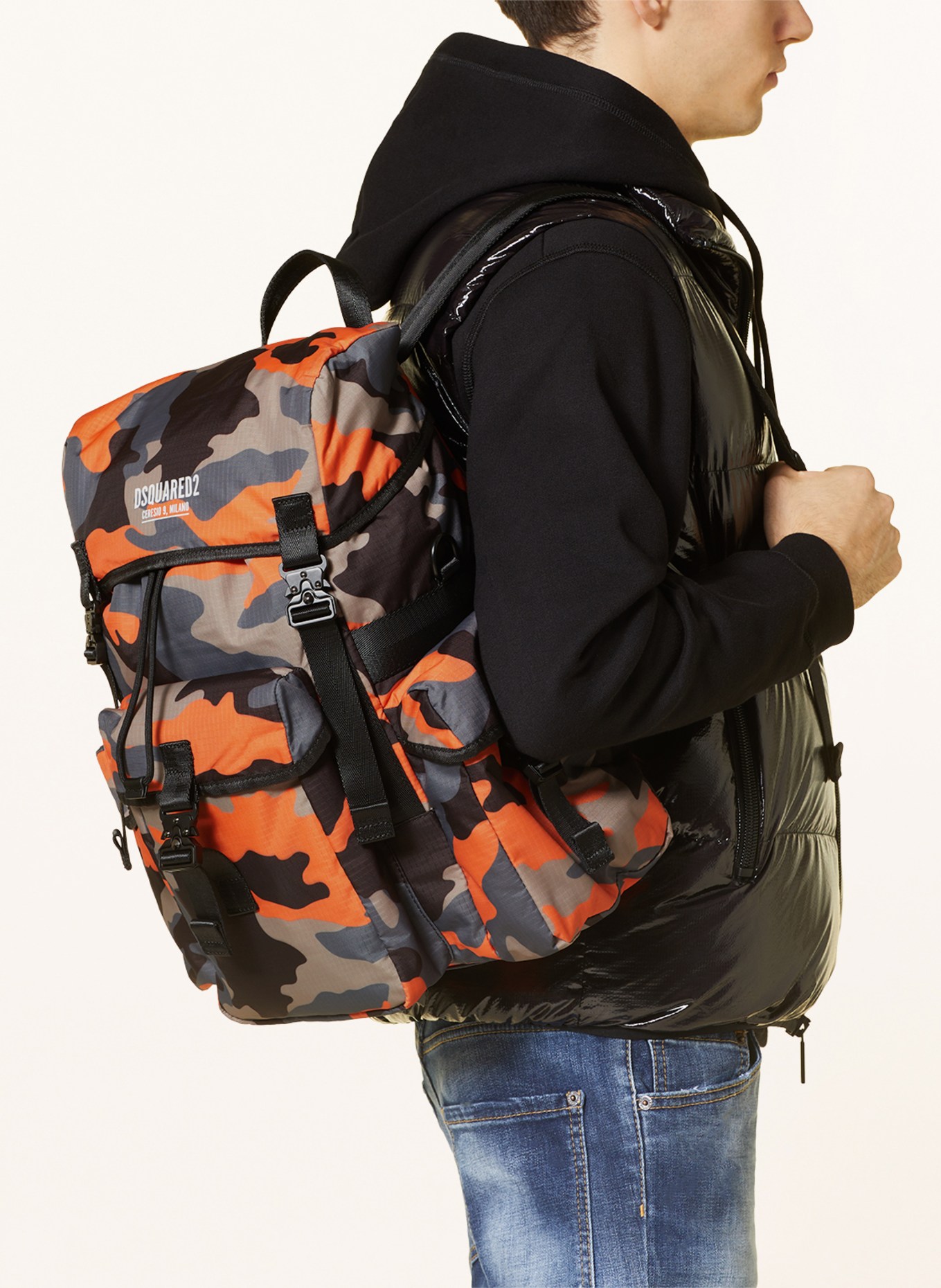 Ceresio 9 Camo Big Backpack