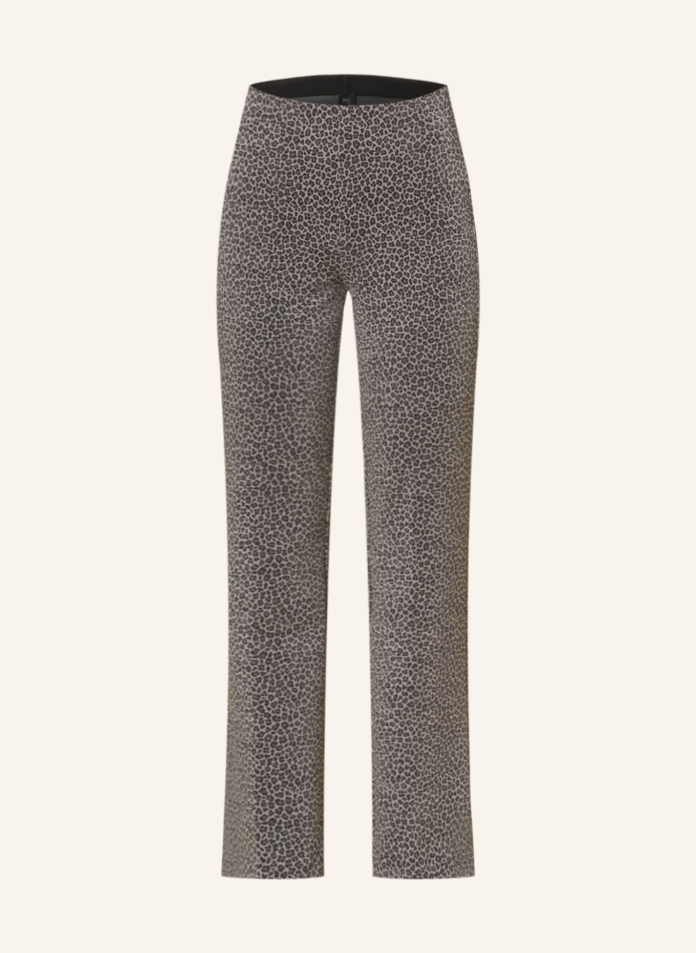 MAC Trousers FLARE with glitter thread, Color: BLACK/ GRAY (Image 1)