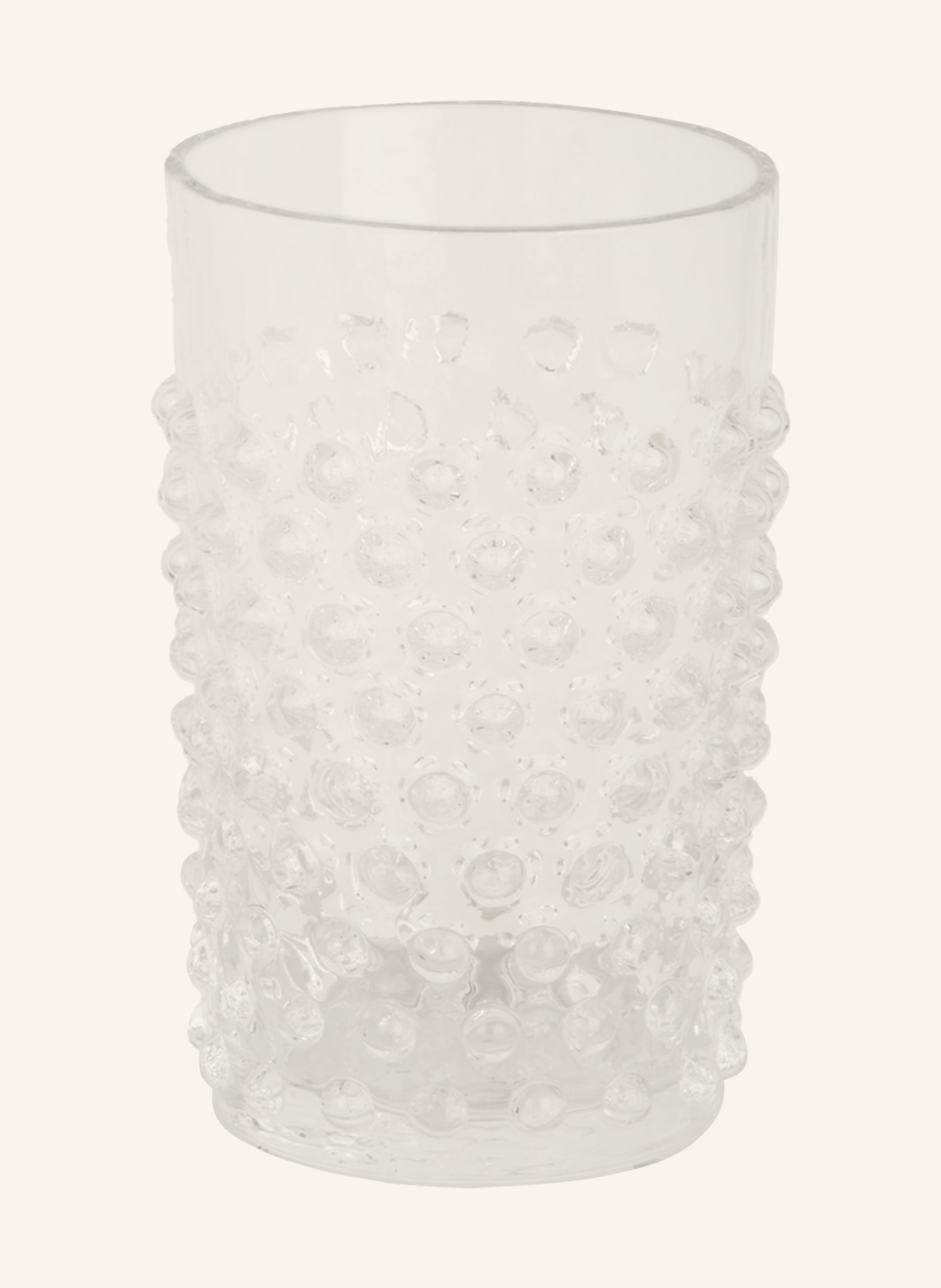 ANNA VON LIPA Set of 6 drinking glasses HOBNAIL, Color: WHITE (Image 2)