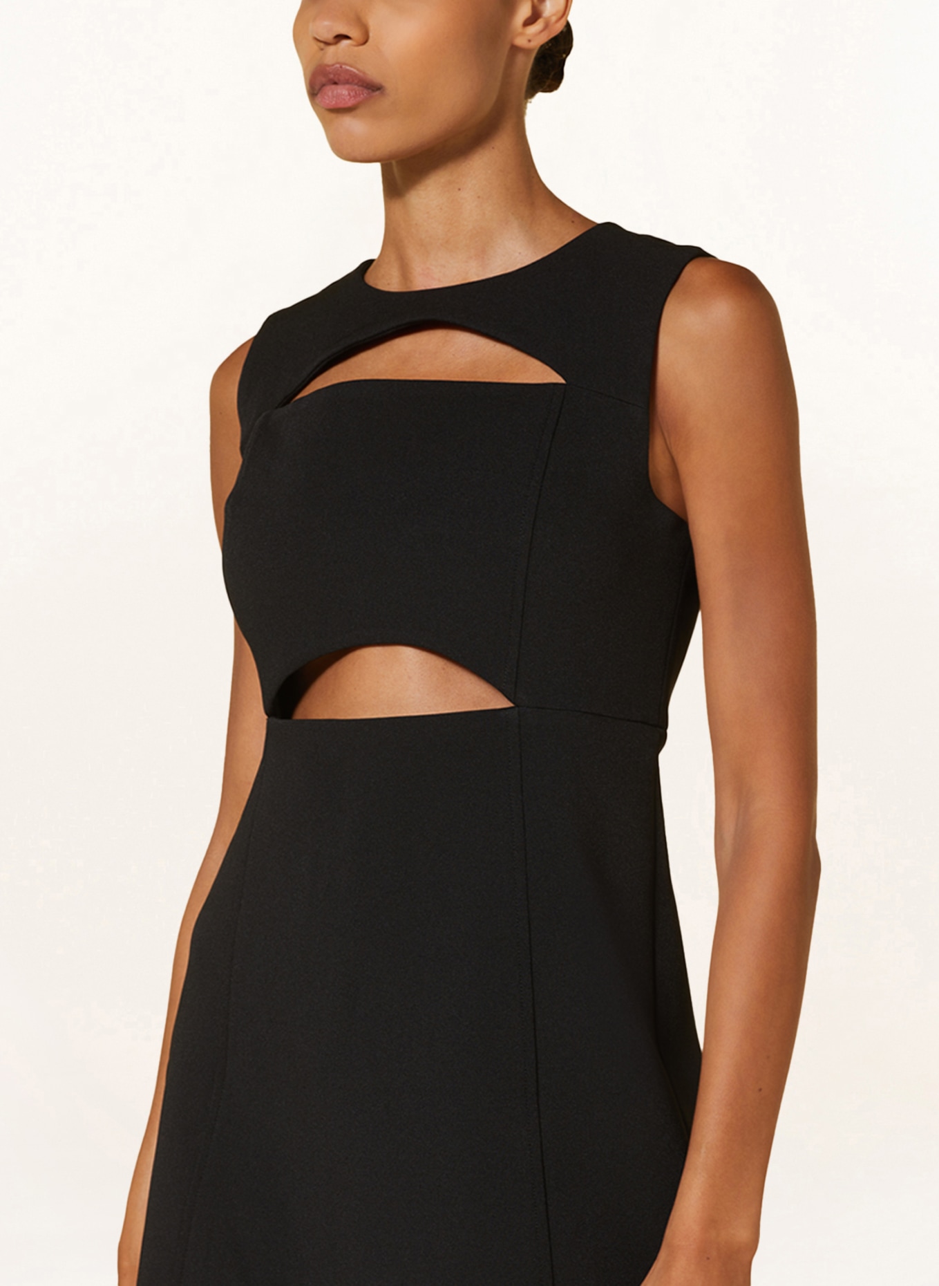 MICHAEL KORS Sheath dress with cut-outs, Color: BLACK (Image 4)