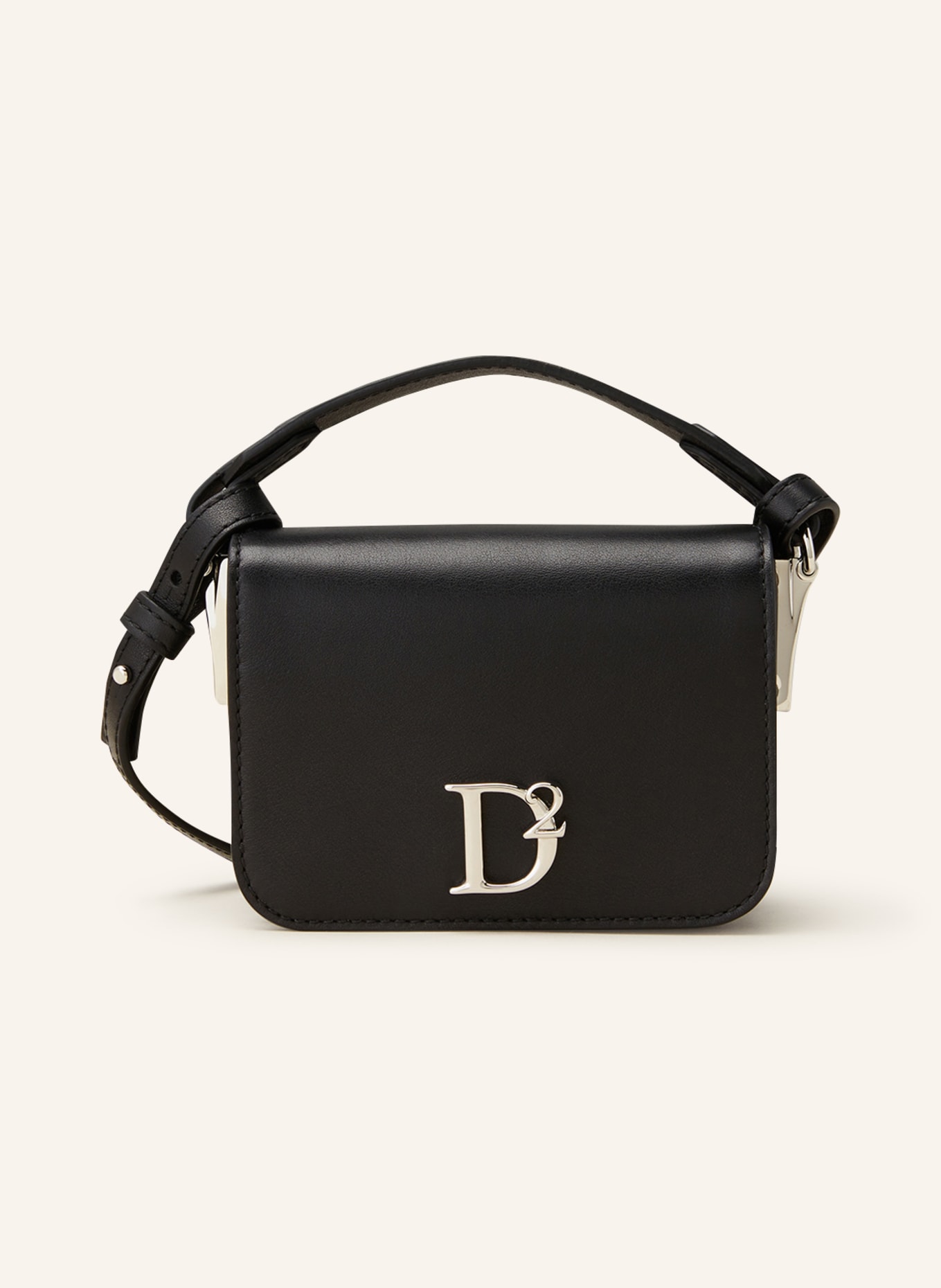 DSQUARED2 Crossbody bag, Color: BLACK/ SILVER (Image 1)