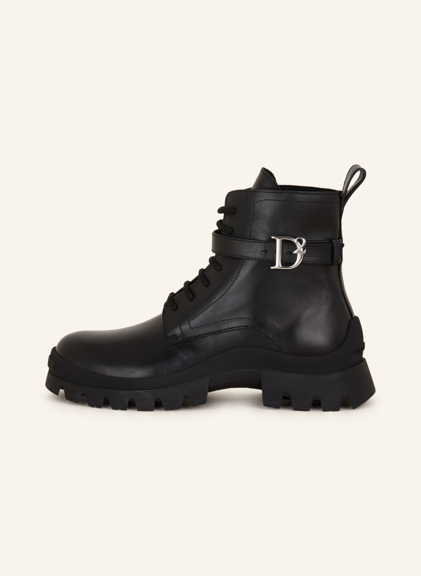 DSQUARED2 Platform boots, Color: BLACK (Image 4)