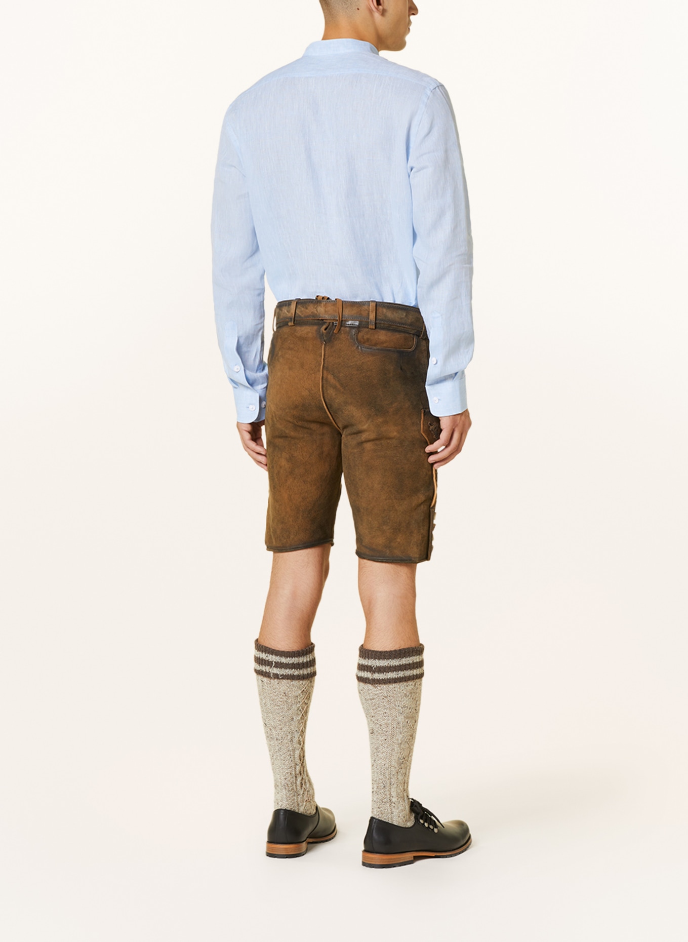 arido Trachtenhemd Regular Fit mit Stehkragen: HELLBLAU