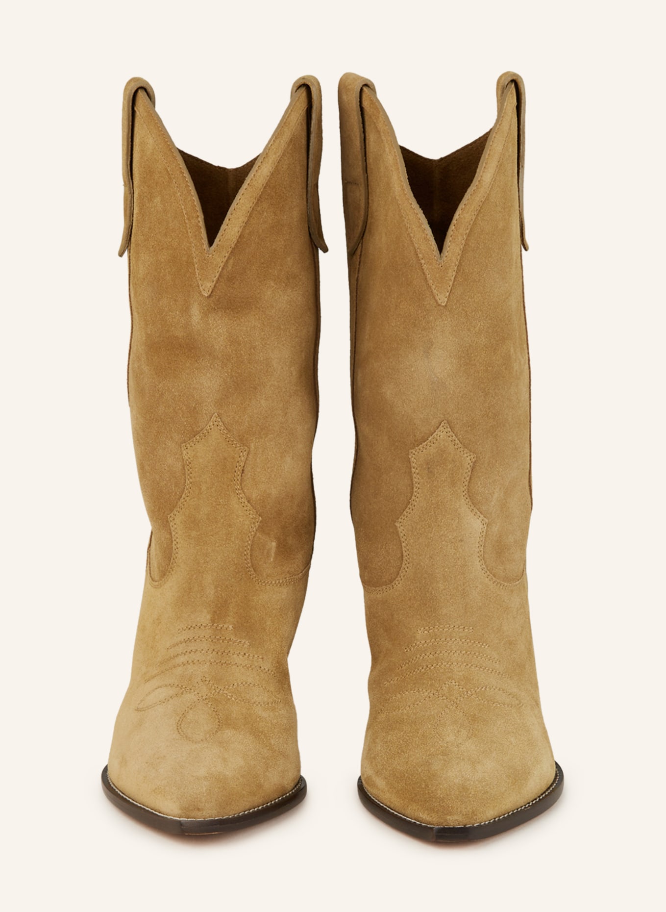 ISABEL MARANT Cowboy boots LULIETTE, Color: LIGHT BROWN (Image 3)
