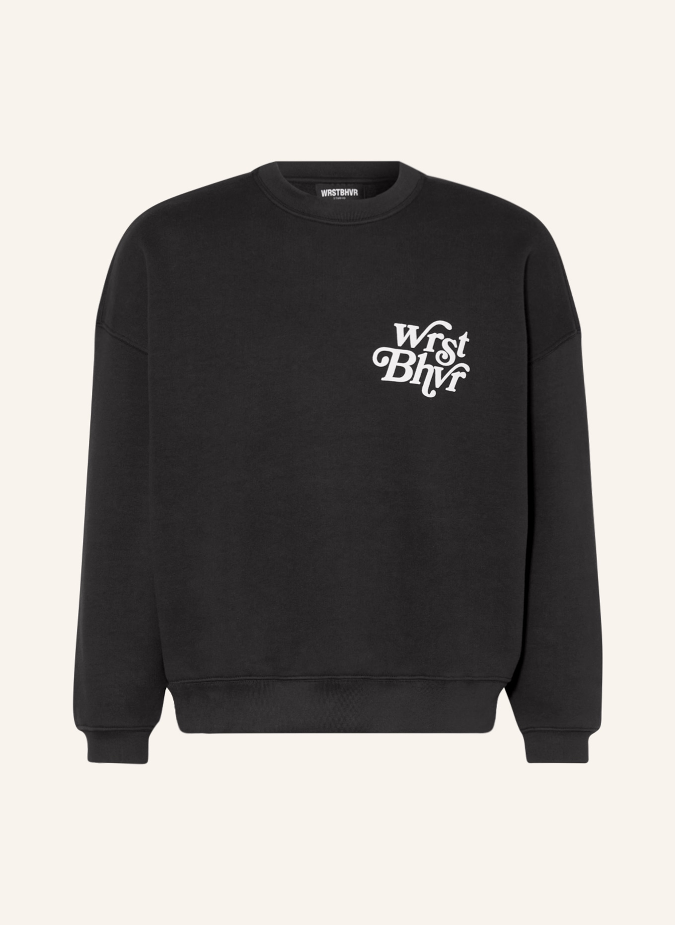 WRSTBHVR Sweatshirt BODI, Color: BLACK (Image 1)