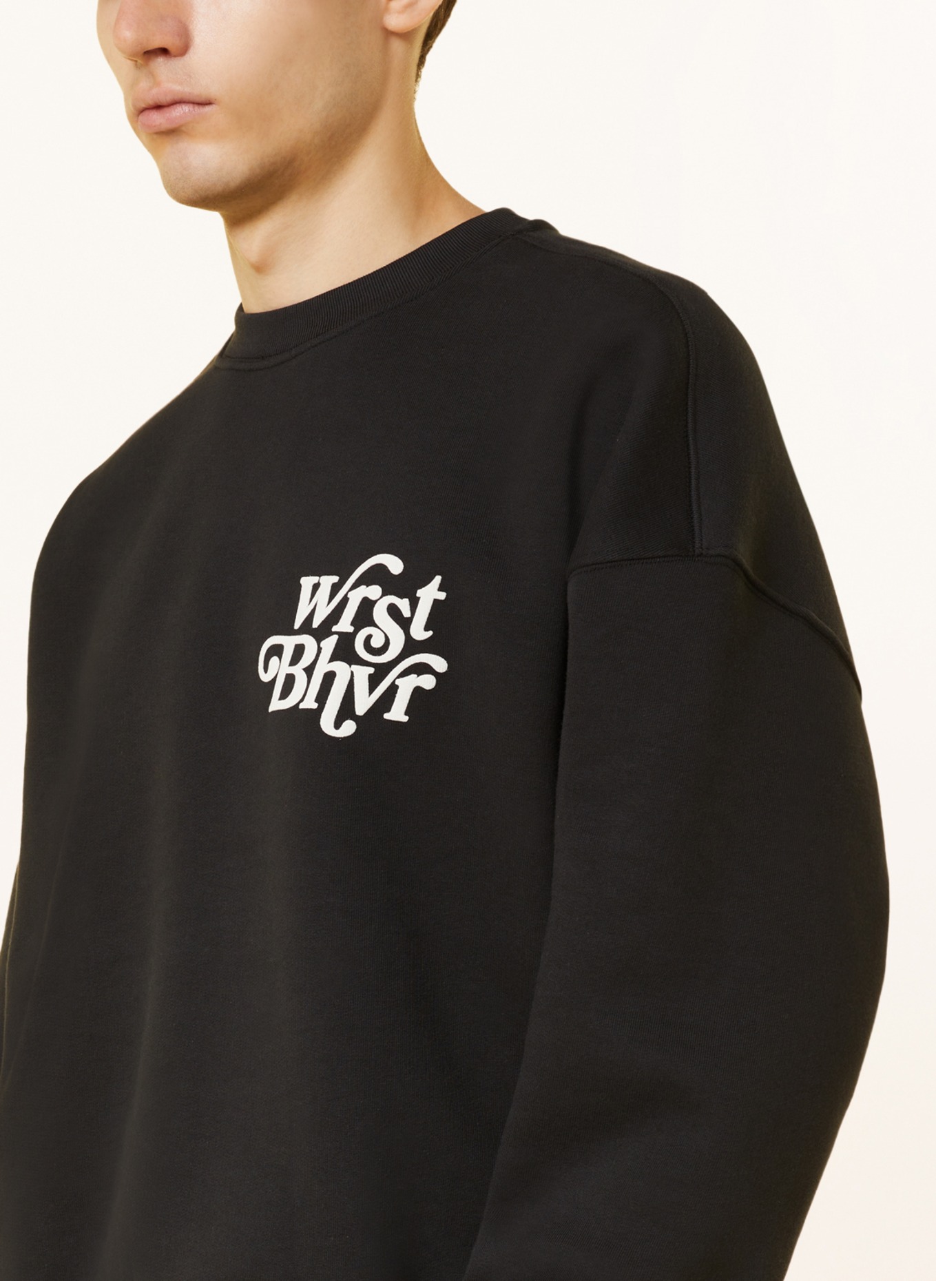 WRSTBHVR Sweatshirt BODI, Color: BLACK (Image 4)