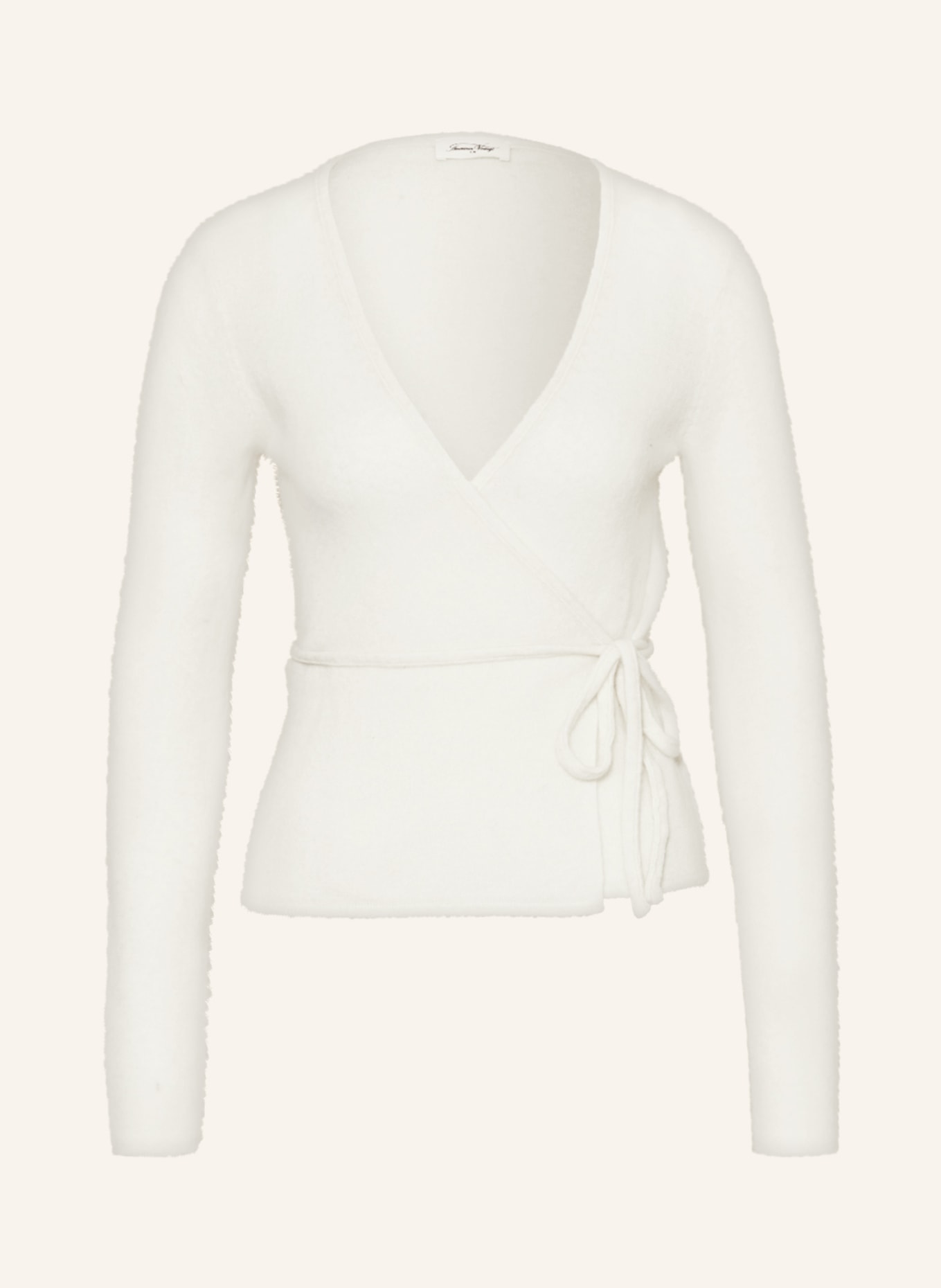 American Vintage Cardigan XINOW, Color: WHITE (Image 1)