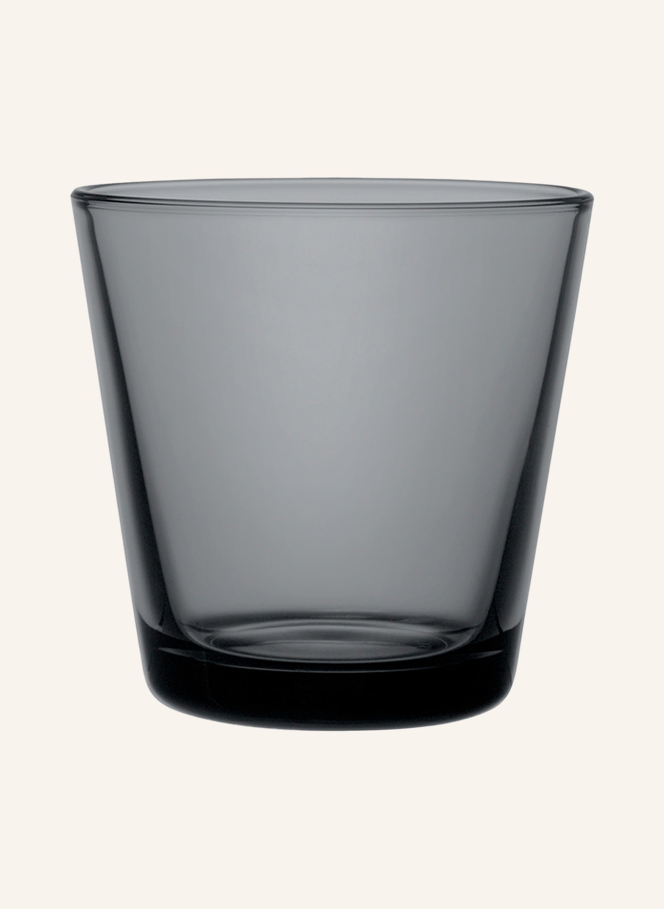 iittala Set of 2 drinking glasses KARITO, Color: DARK GRAY (Image 2)
