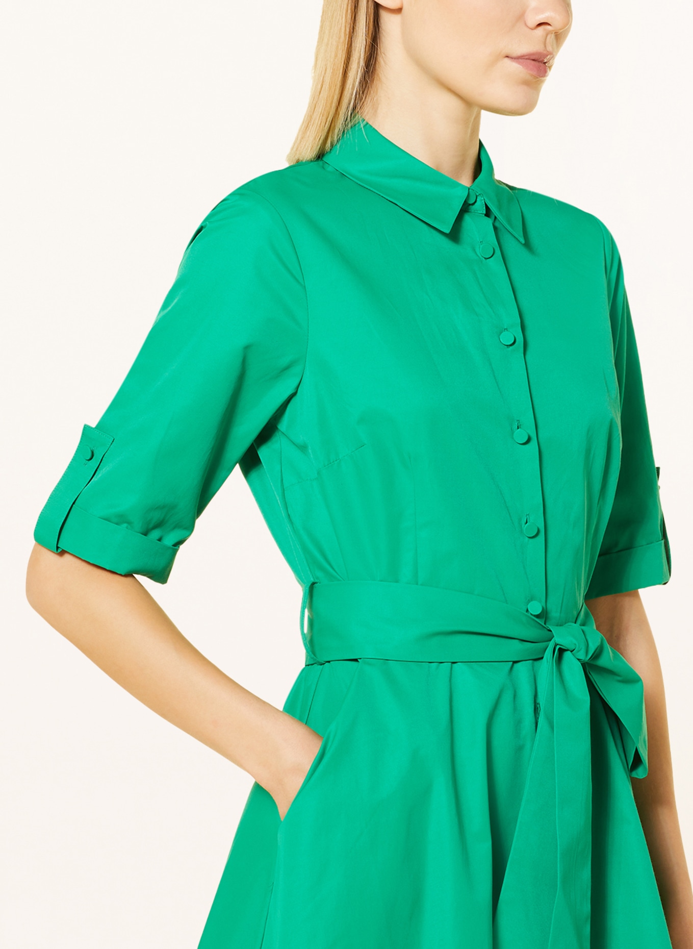 HOBBS Shirt dress TYRA, Color: GREEN (Image 4)