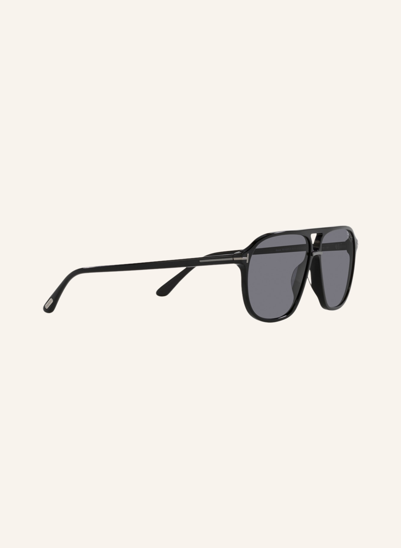 TOM FORD Sunglasses FT1026-N BRUCE, Color: 1330M1 - BLACK/GRAY POLARIZED (Image 3)