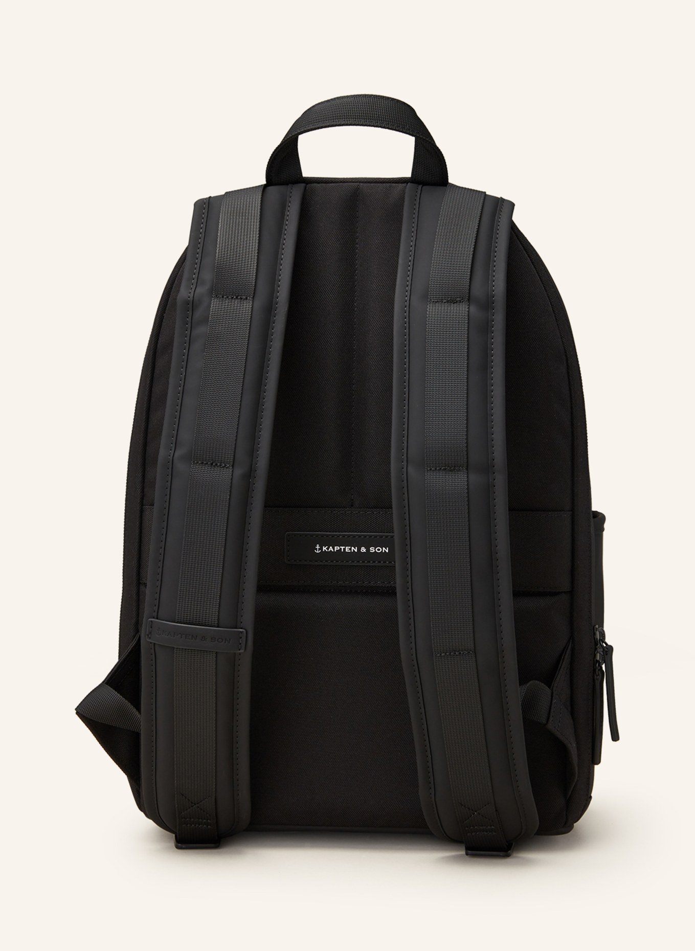KAPTEN & SON Backpack AALBORG 12 l with laptop compartment, Color: BLACK (Image 2)