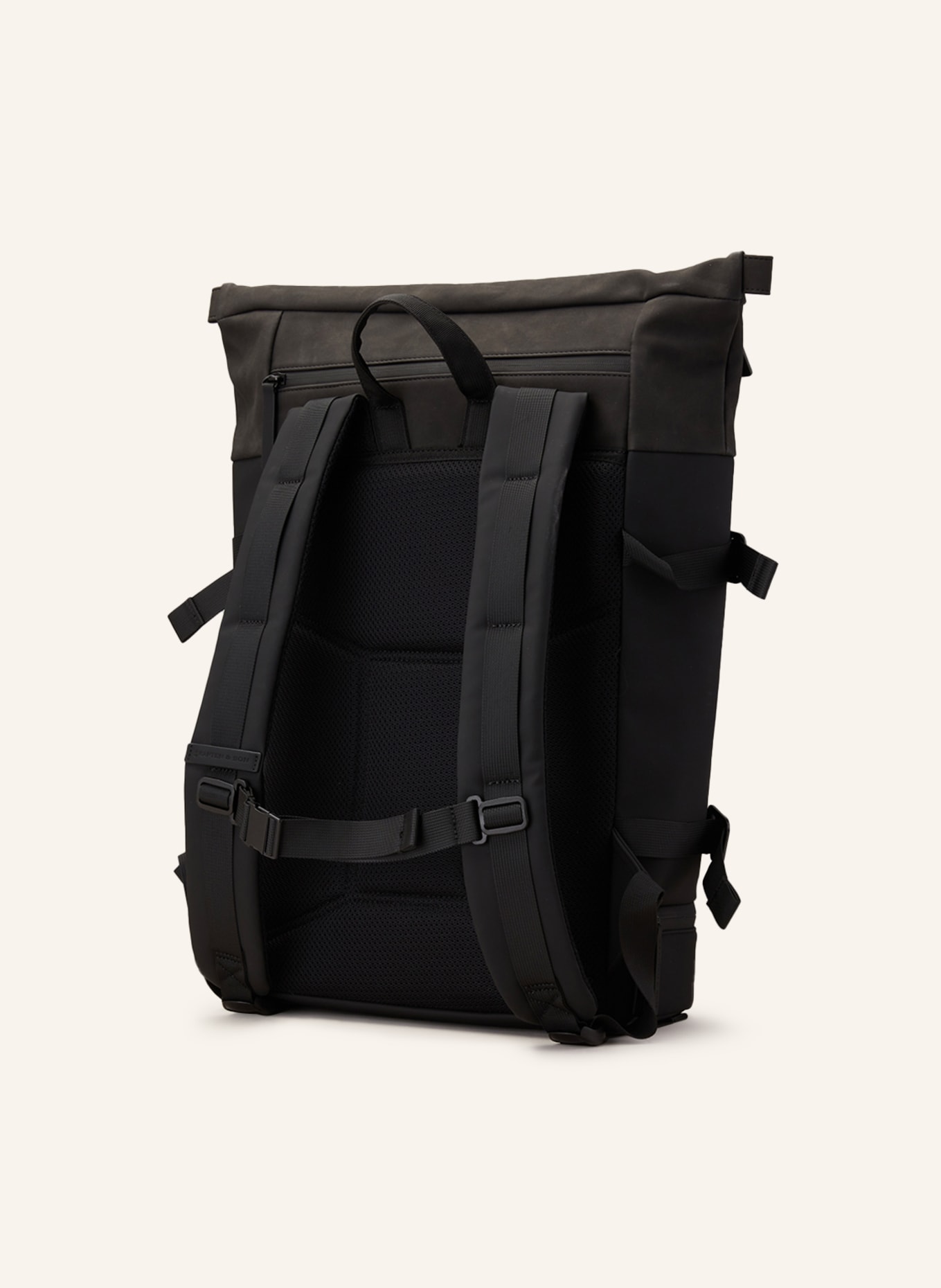 KAPTEN & SON Backpack HELSINKI 26 l with laptop compartment, Color: BLACK (Image 2)