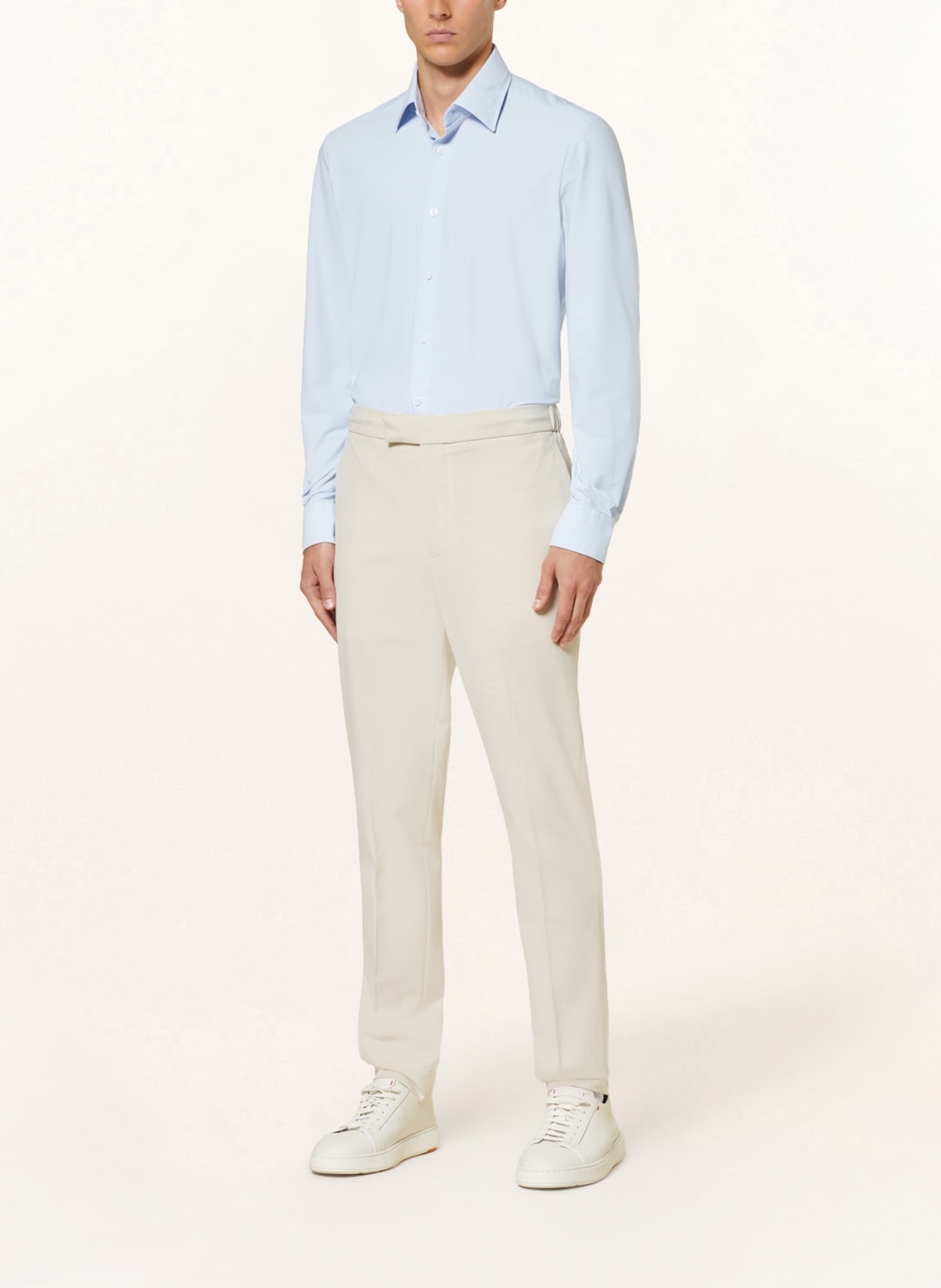 REISS Jersey shirt VOYAGER regular fit, Color: LIGHT BLUE (Image 2)