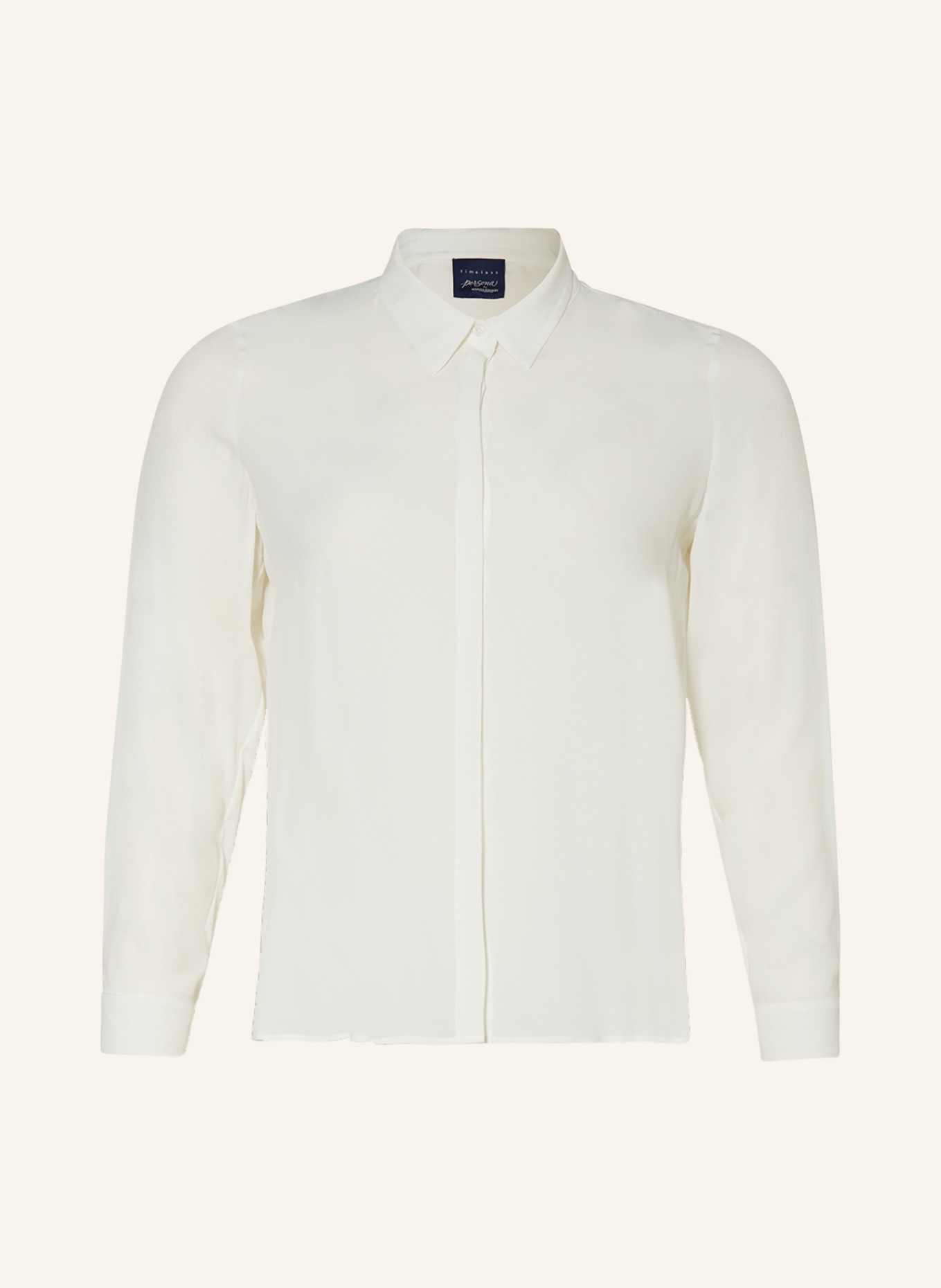 MARINA RINALDI PERSONA Shirt blouse BETTY, Color: WHITE (Image 1)
