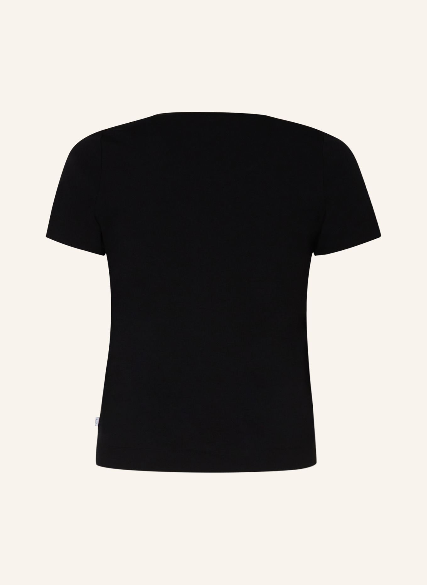 MARINA RINALDI VOYAGE T-shirt ACINOSO, Color: BLACK/ SILVER (Image 2)