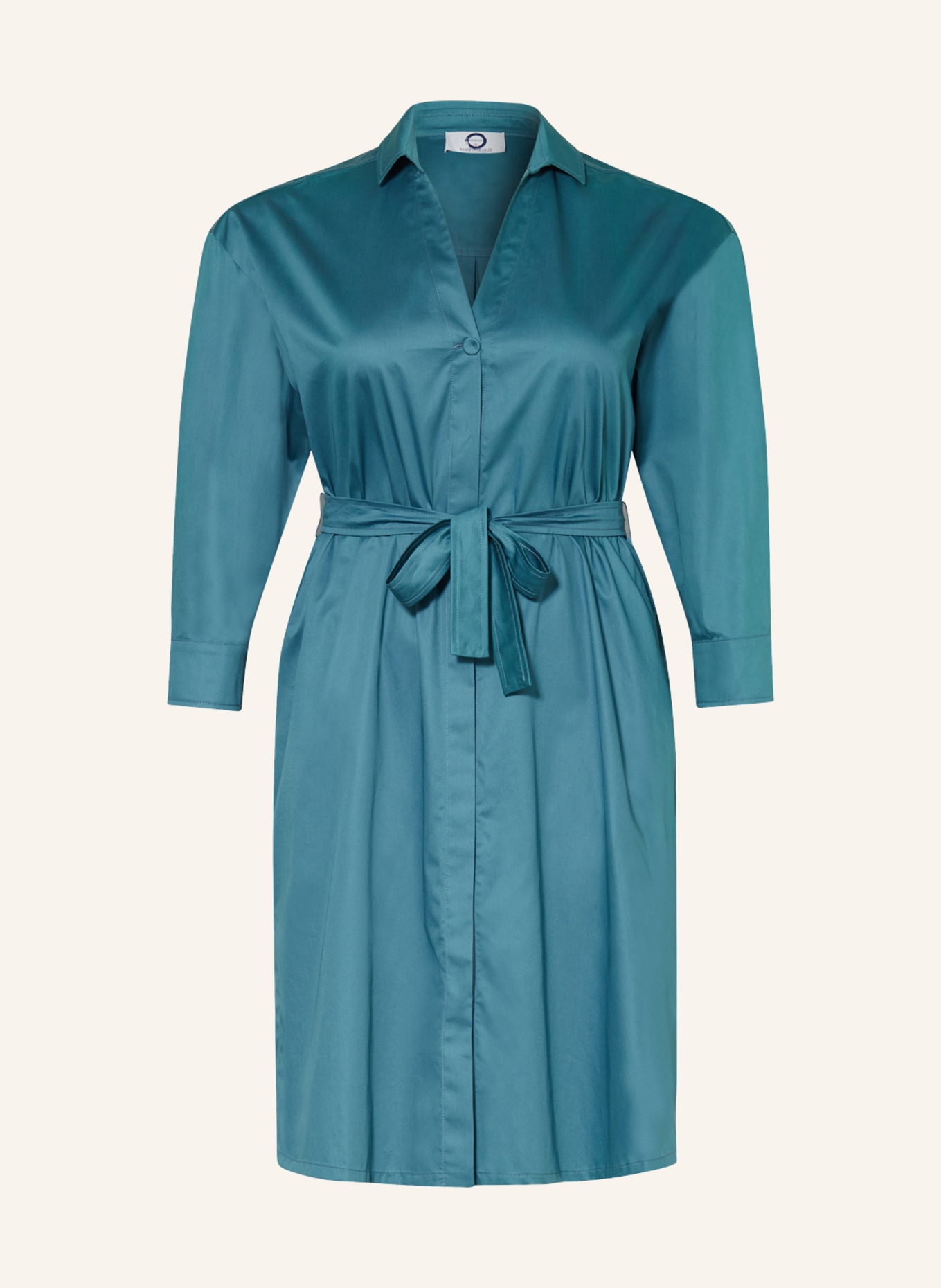 MARINA RINALDI VOYAGE Shirt dress NIGELLA, Color: BLUE GRAY (Image 1)