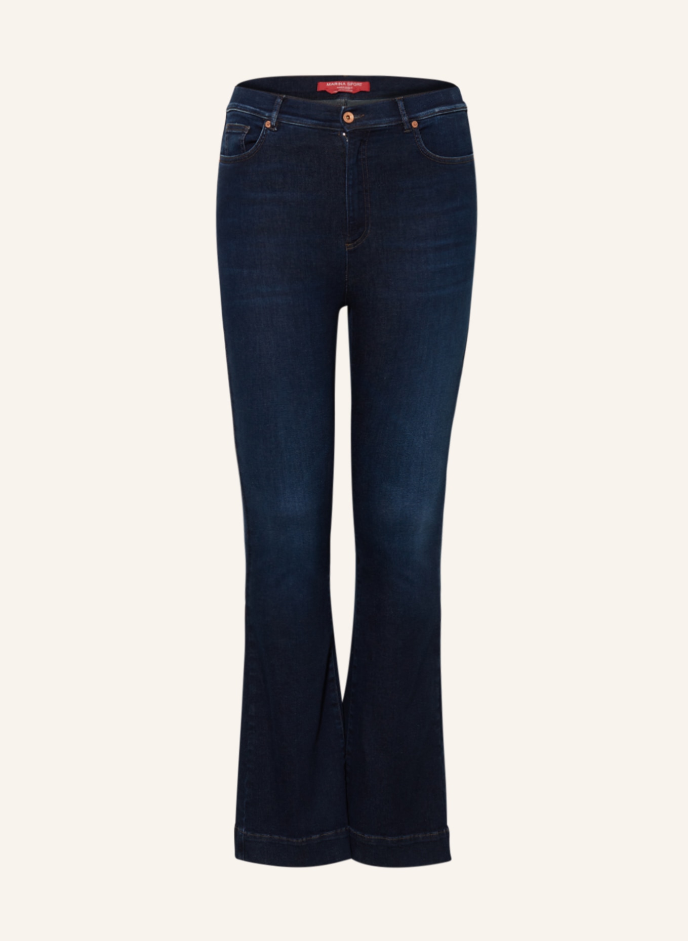 MARINA RINALDI SPORT Bootcut Jeans WHIST, Farbe: 008 NACHTBLAU (Bild 1)