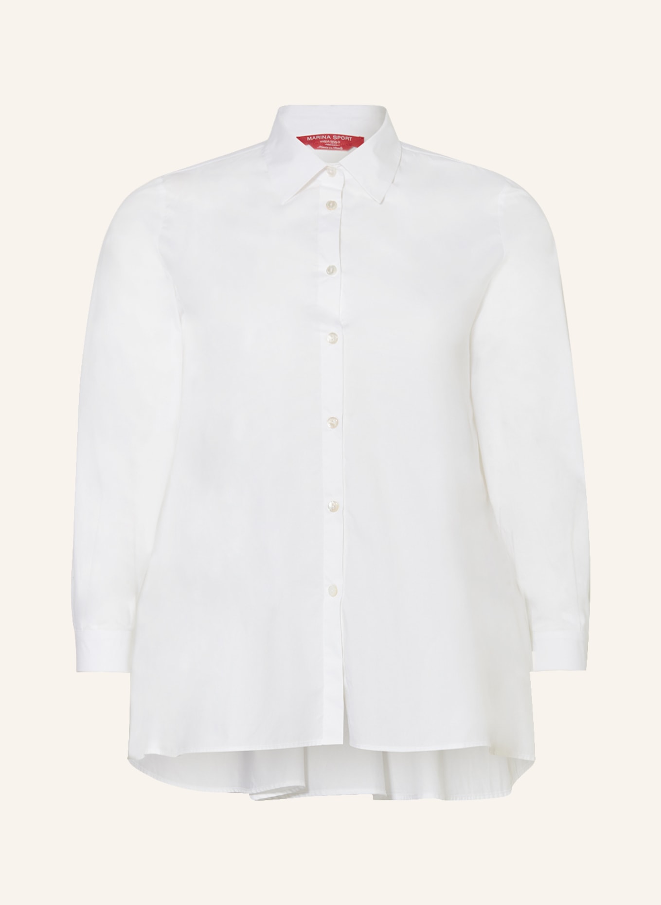 MARINA RINALDI SPORT Shirt blouse ERITEA, Color: WHITE (Image 1)