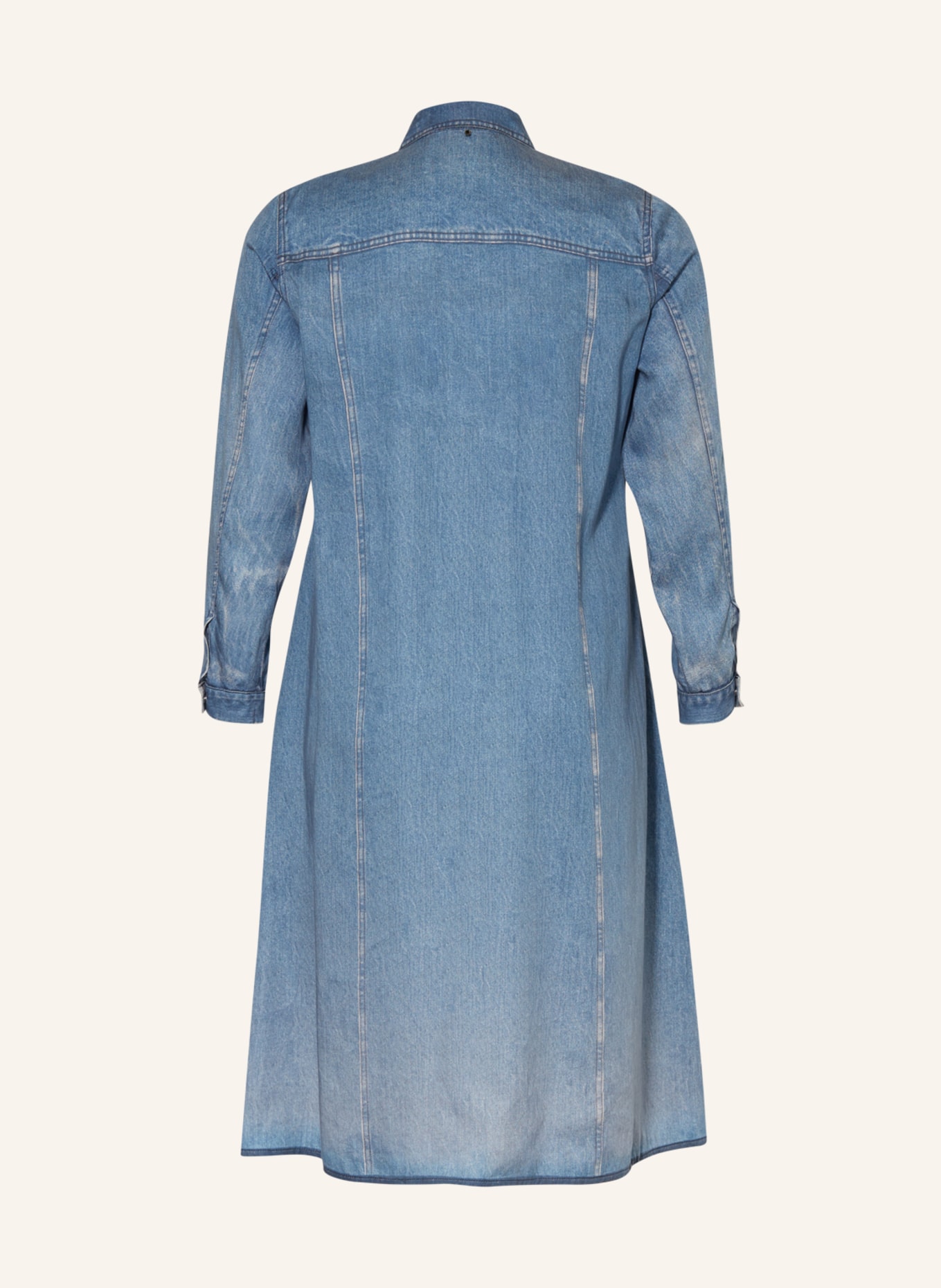 MARINA RINALDI SPORT Shirt dress OVVIO, Color: BLUE (Image 2)