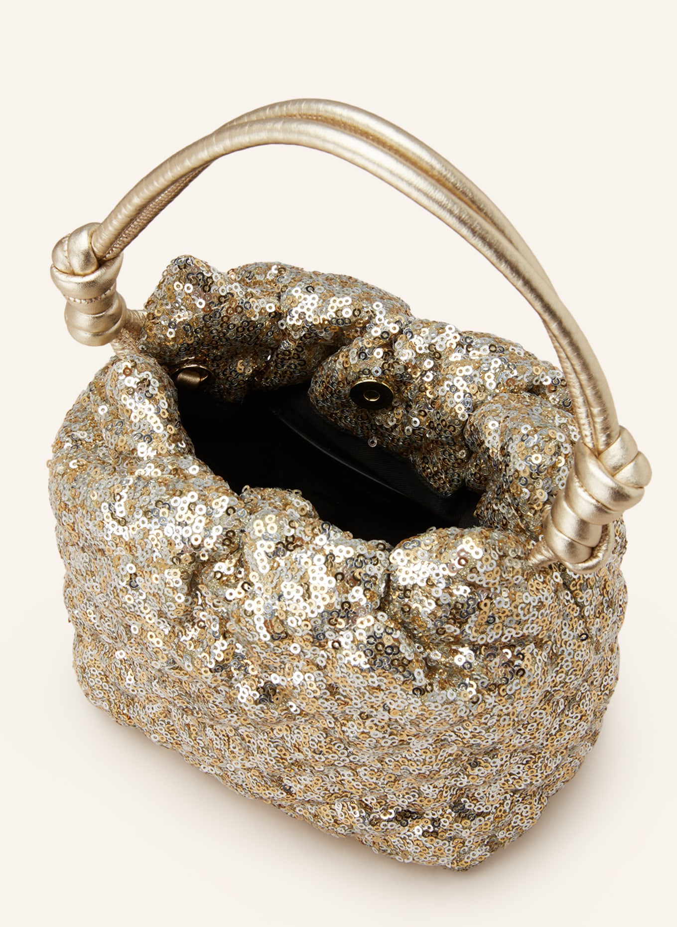 DOROTHEE SCHUMACHER Pouch bag with sequins, Color: GOLD (Image 3)