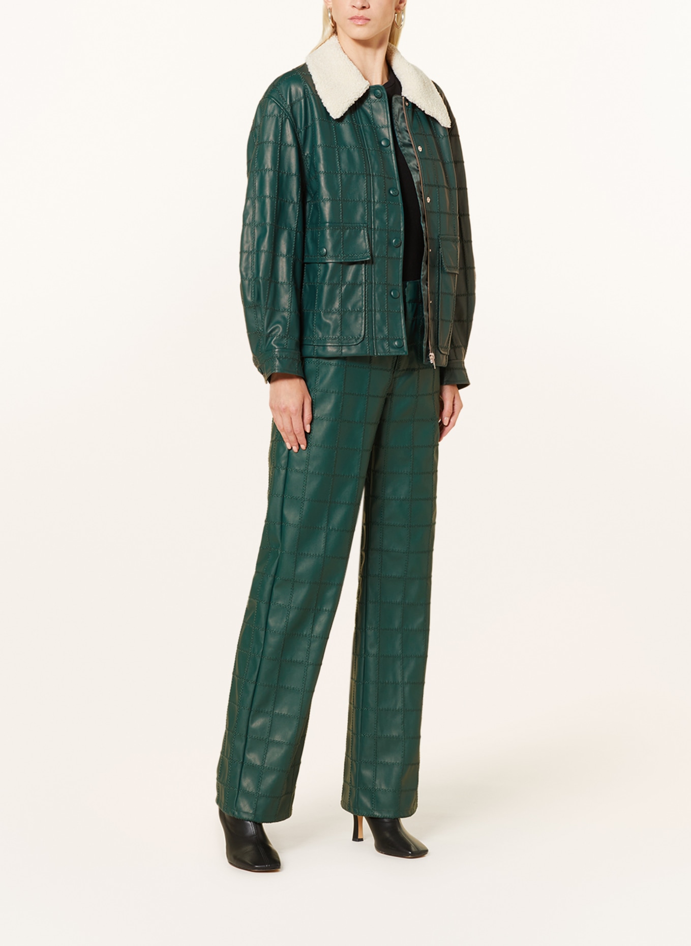 BAUM UND PFERDGARTEN Jacket BETHA, Color: GREEN (Image 2)