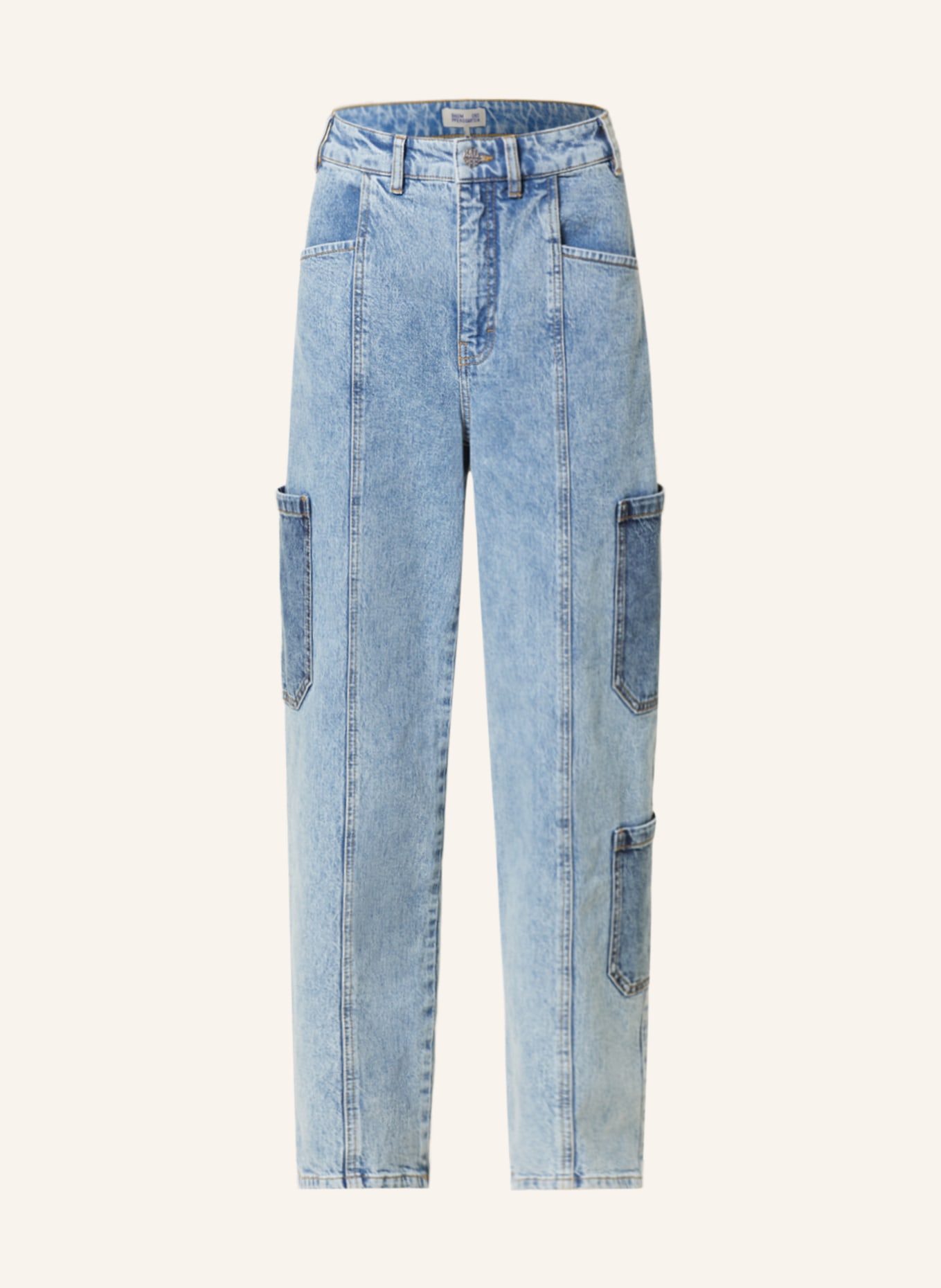 BAUM UND PFERDGARTEN Cargo jeans NACHI, Color: C7633 MEDIO BLUE DENIM (Image 1)