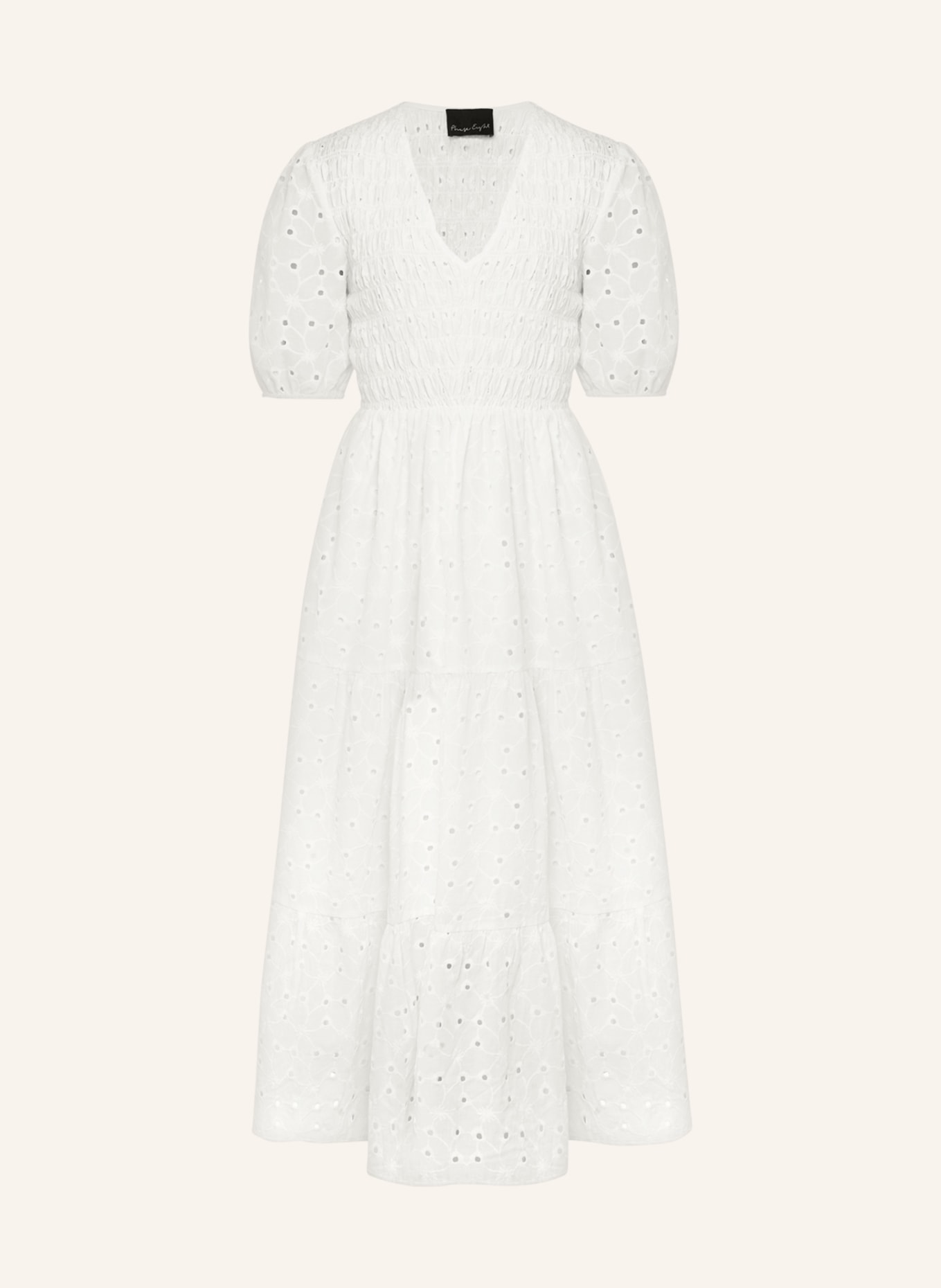 Phase Eight Dress GRETTA in broderie anglaise, Color: WHITE (Image 1)