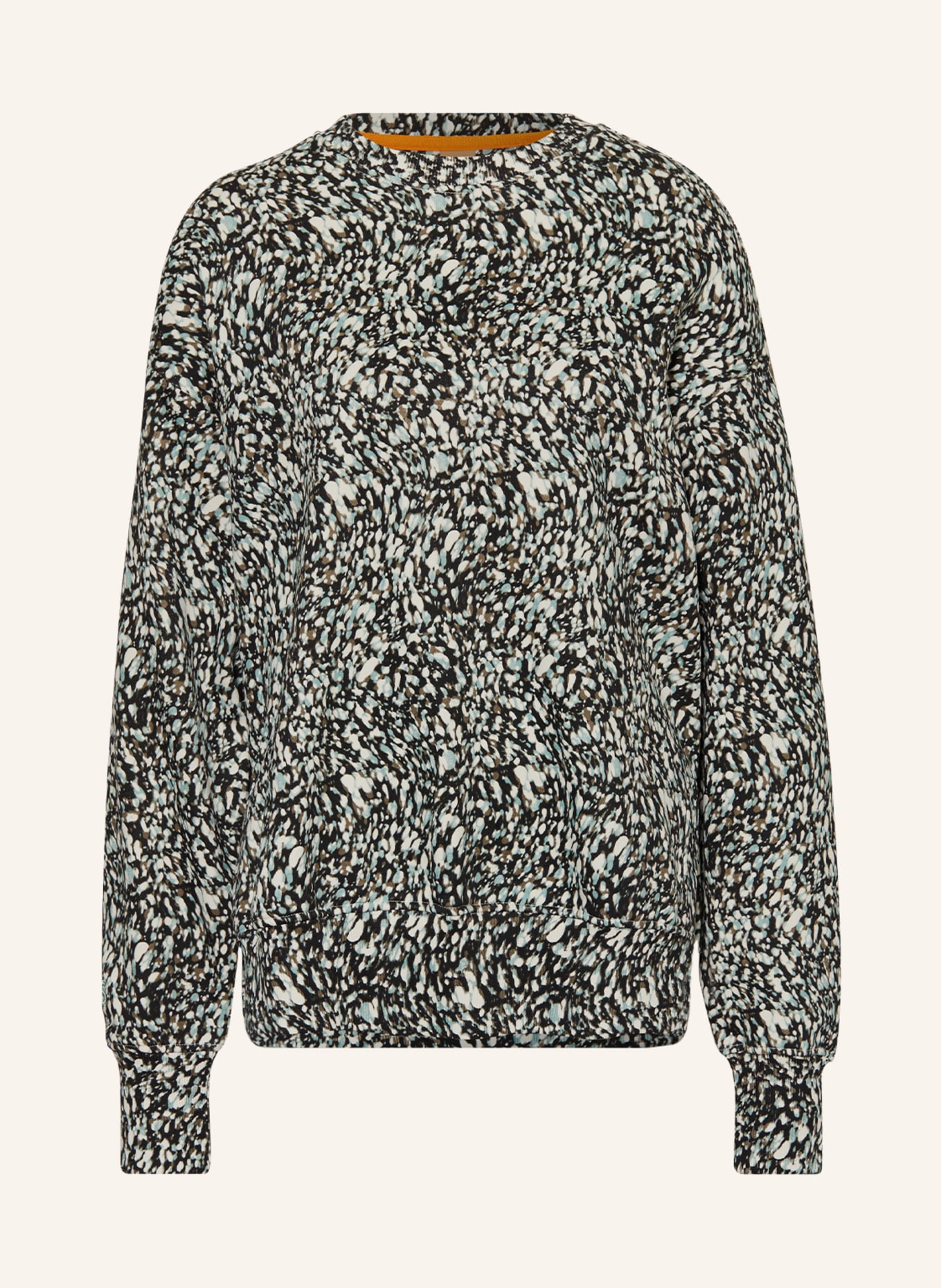 BOSS Sweatshirt ETEIA, Color: BLACK/ MINT/ CREAM (Image 1)