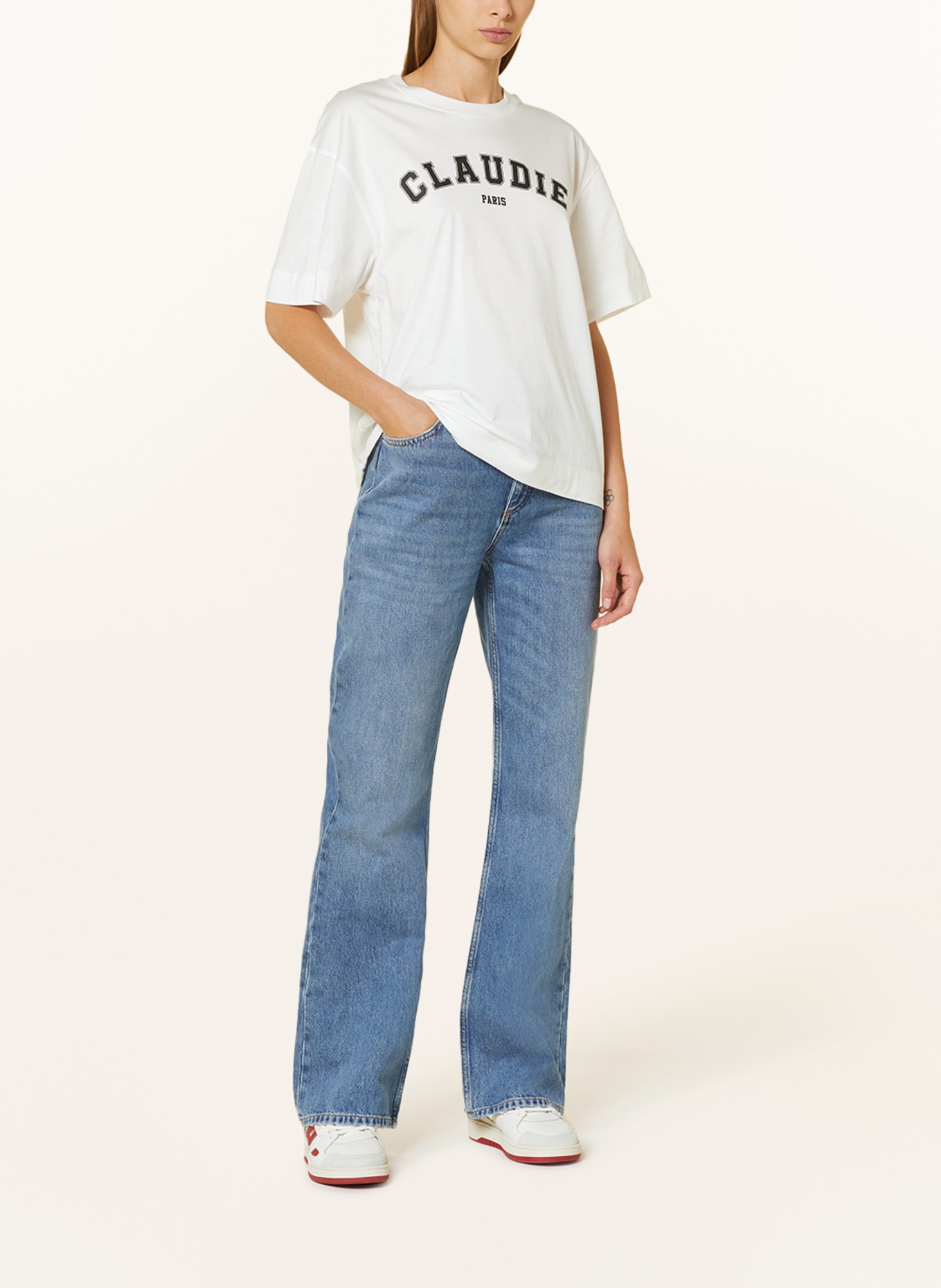 CLAUDIE PIERLOT T-Shirt, Farbe: WEISS (Bild 2)