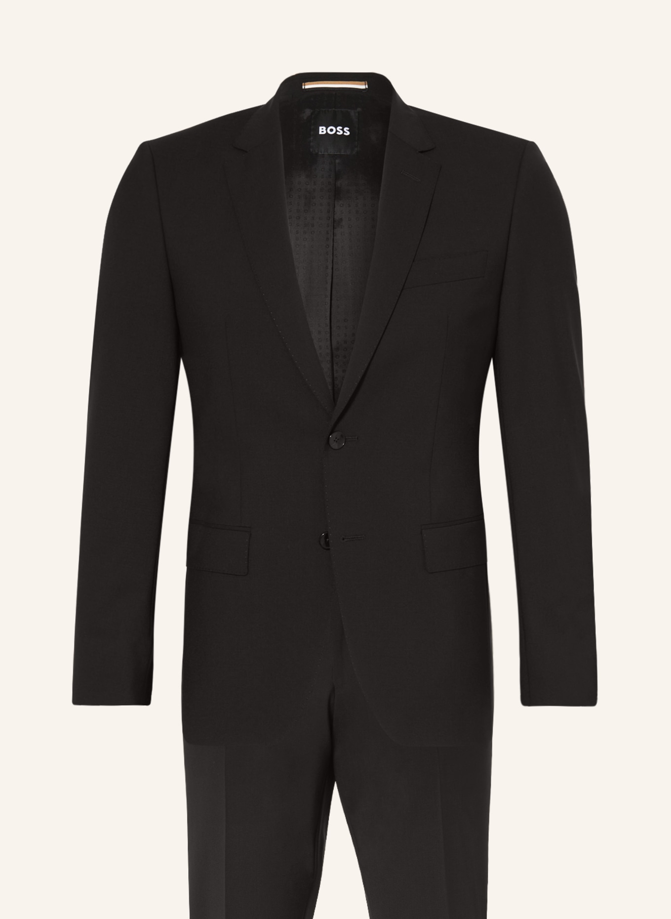 BOSS Anzug H HUGE Slim Fit, Farbe: SCHWARZ (Bild 1)