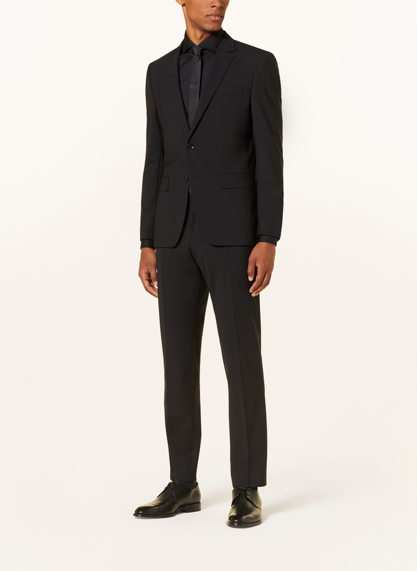 BOSS Anzug H HUGE Slim Fit, Farbe: SCHWARZ (Bild 2)