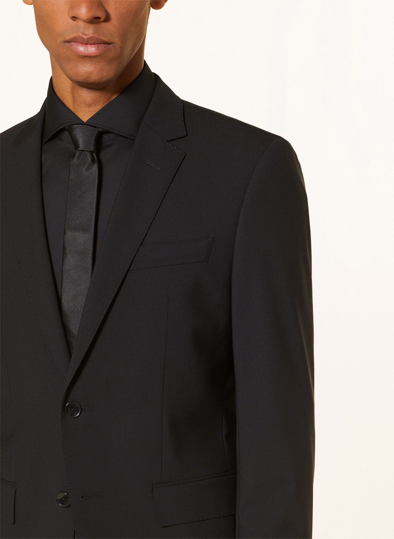 BOSS Anzug H HUGE Slim Fit, Farbe: SCHWARZ (Bild 5)