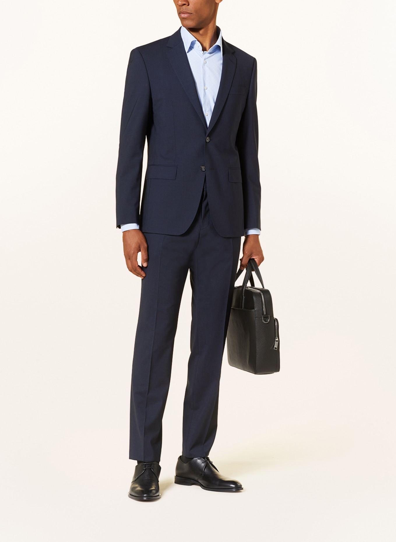 BOSS Anzug H HUGE Slim Fit, Farbe: DUNKELBLAU (Bild 2)
